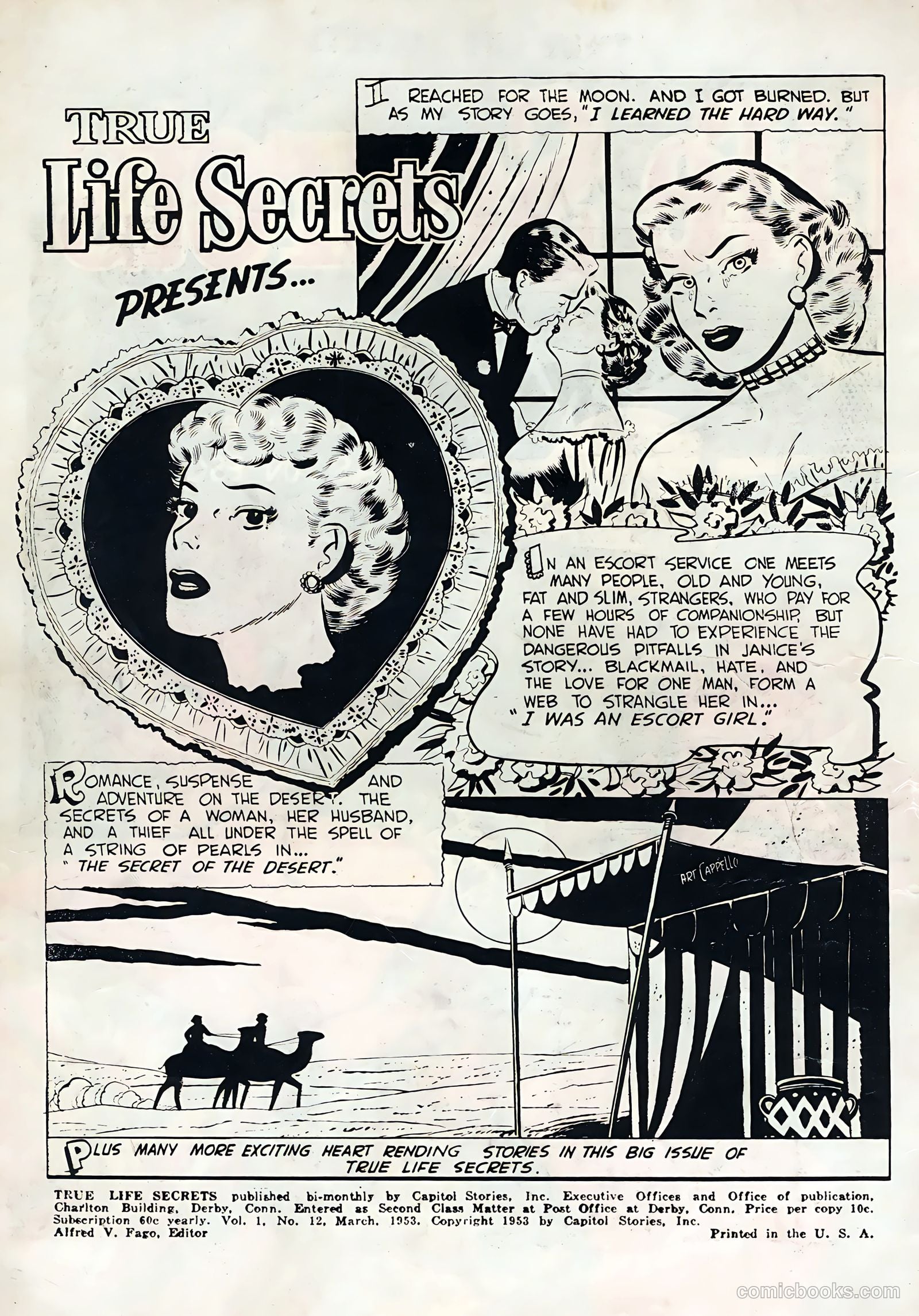 True Life Secrets #12 (1953) — page 2 of 36