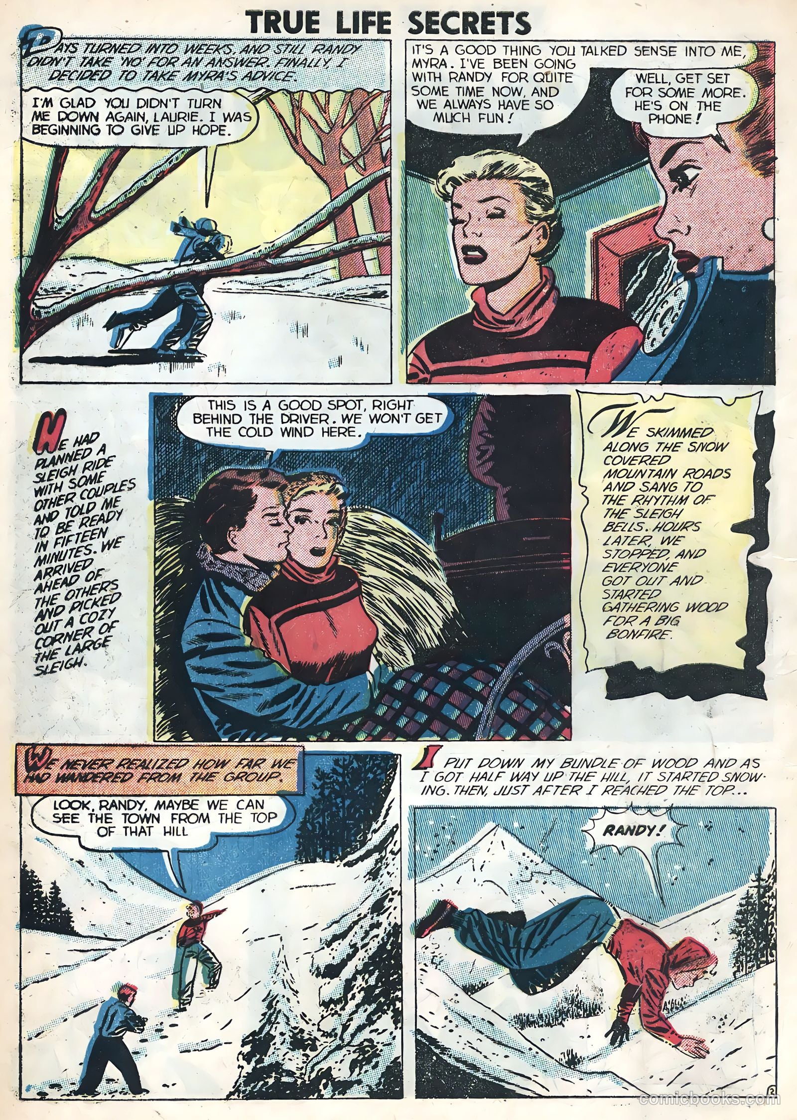 True Life Secrets #12 (1953) — page 4 of 36