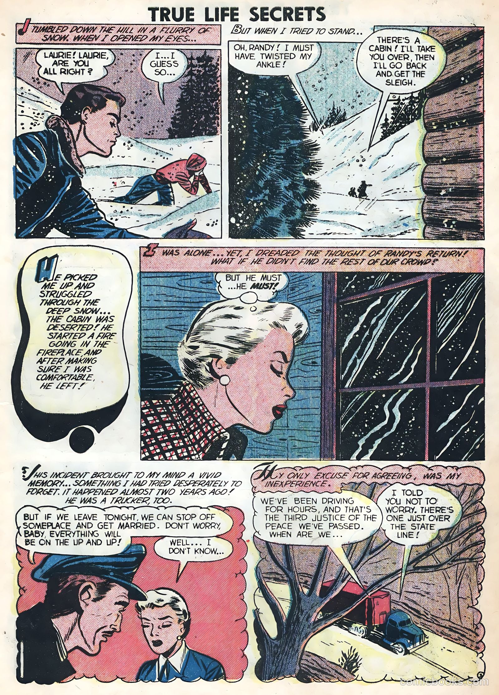 True Life Secrets #12 (1953) — page 5 of 36