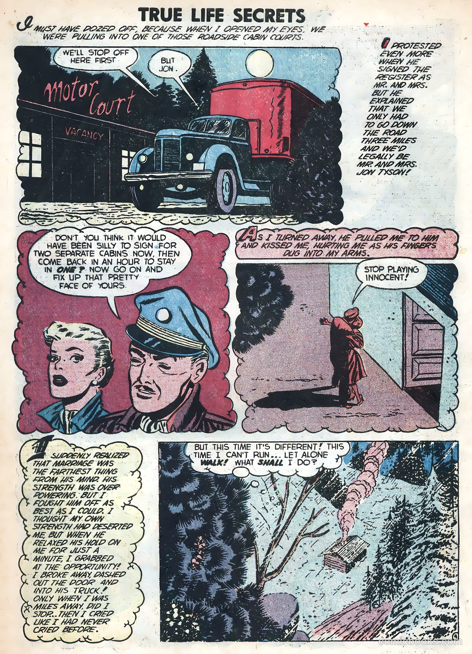 True Life Secrets #12 (1953) — page 6 of 36