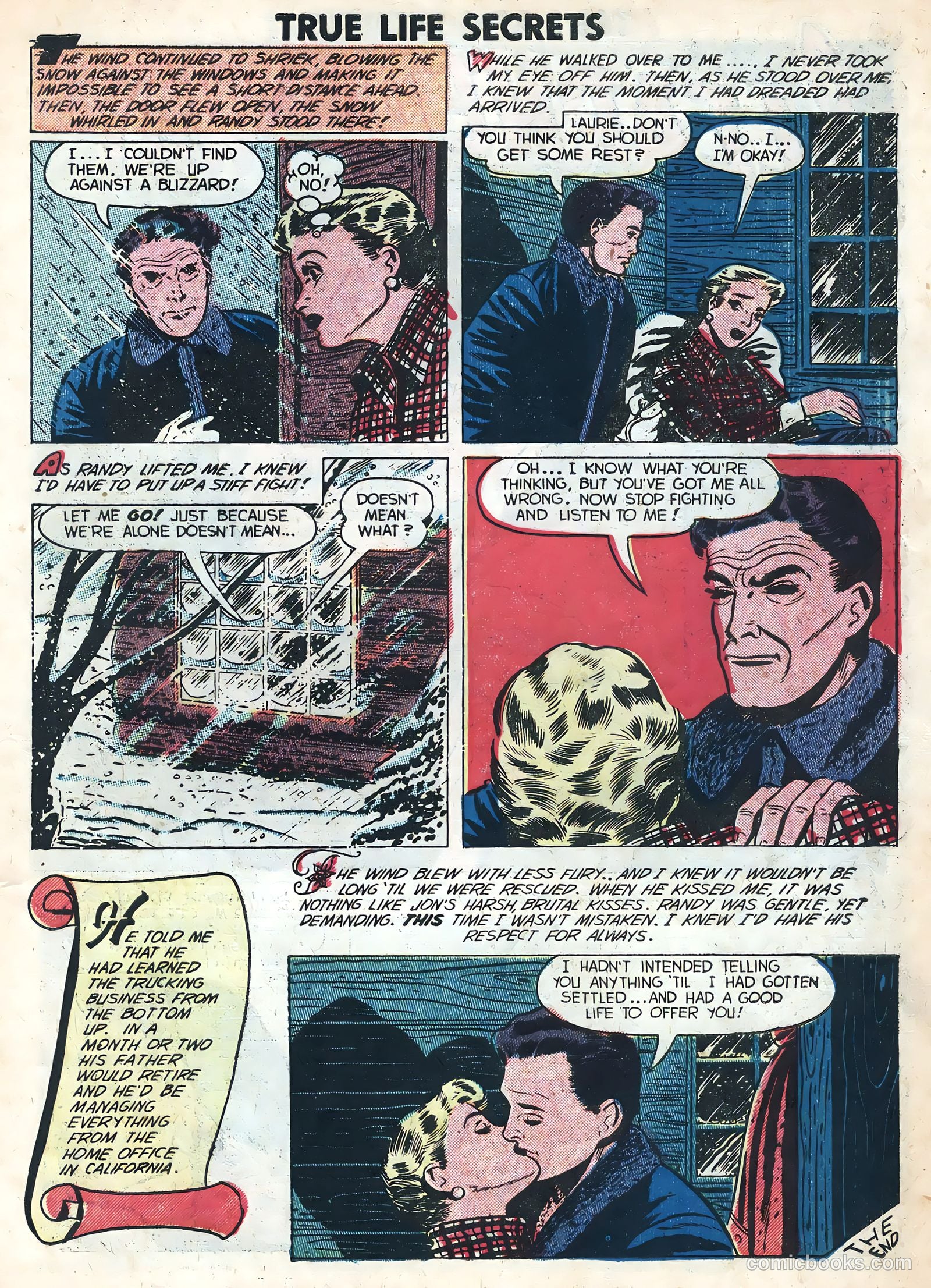 True Life Secrets #12 (1953) — page 7 of 36