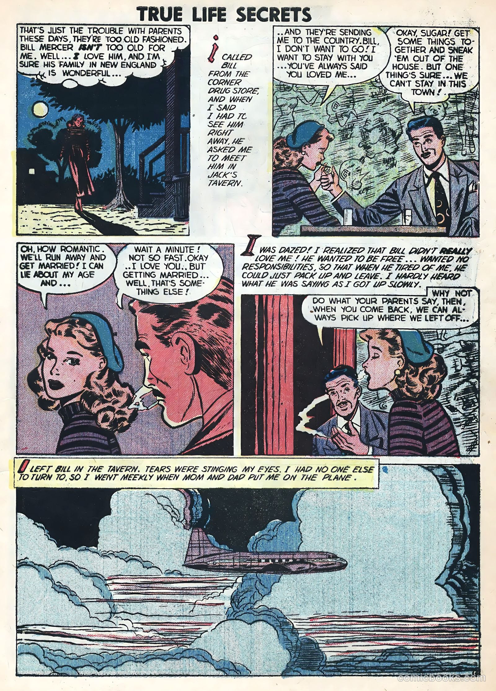 True Life Secrets #12 (1953) — page 9 of 36