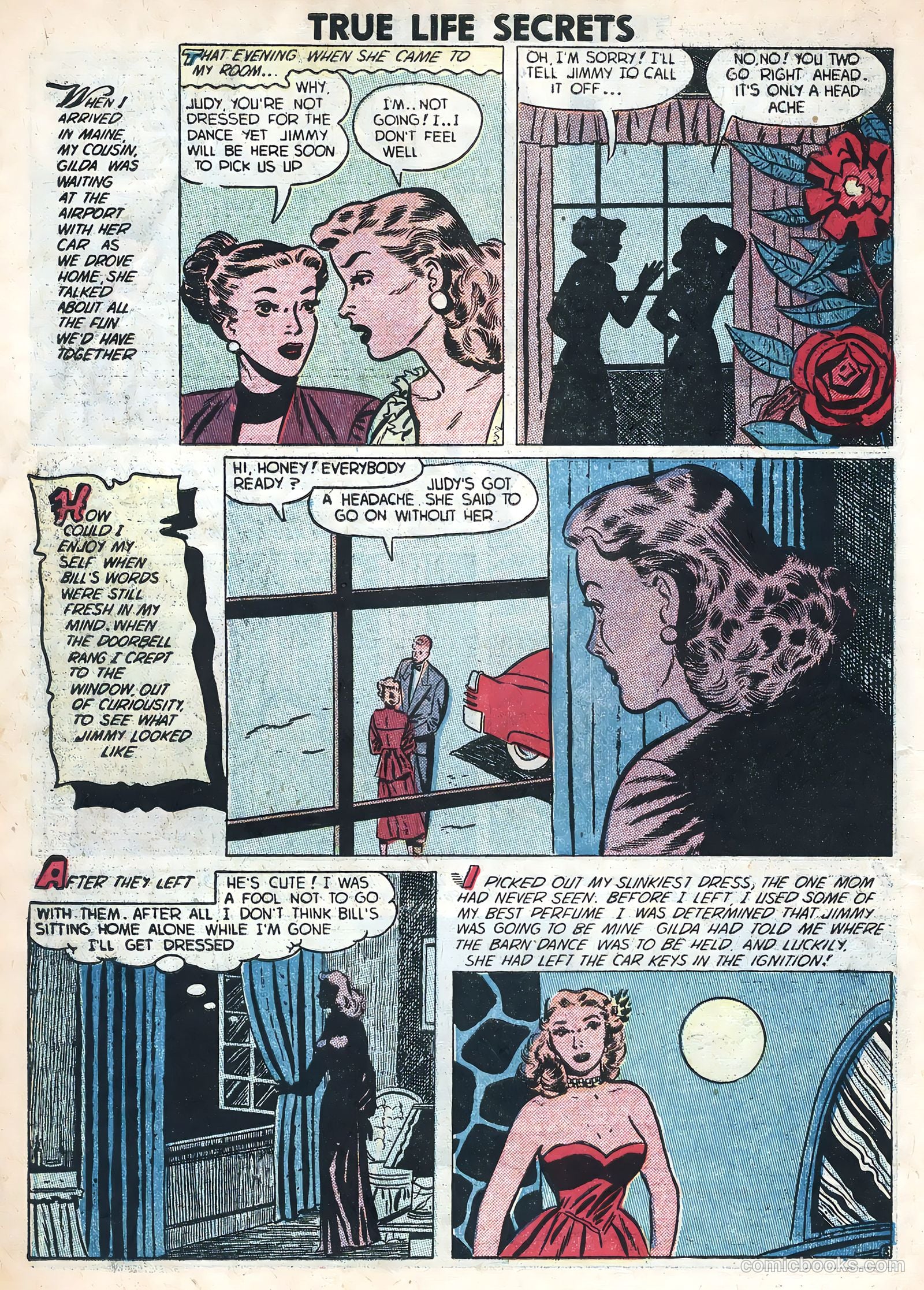 True Life Secrets #12 (1953) — page 10 of 36