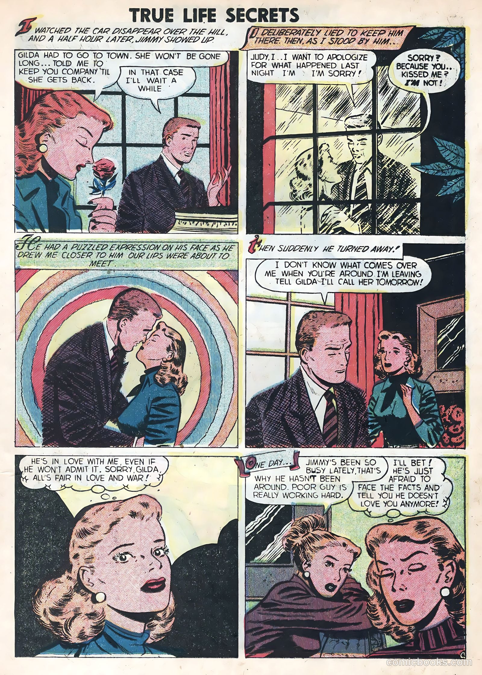True Life Secrets #12 (1953) — page 13 of 36
