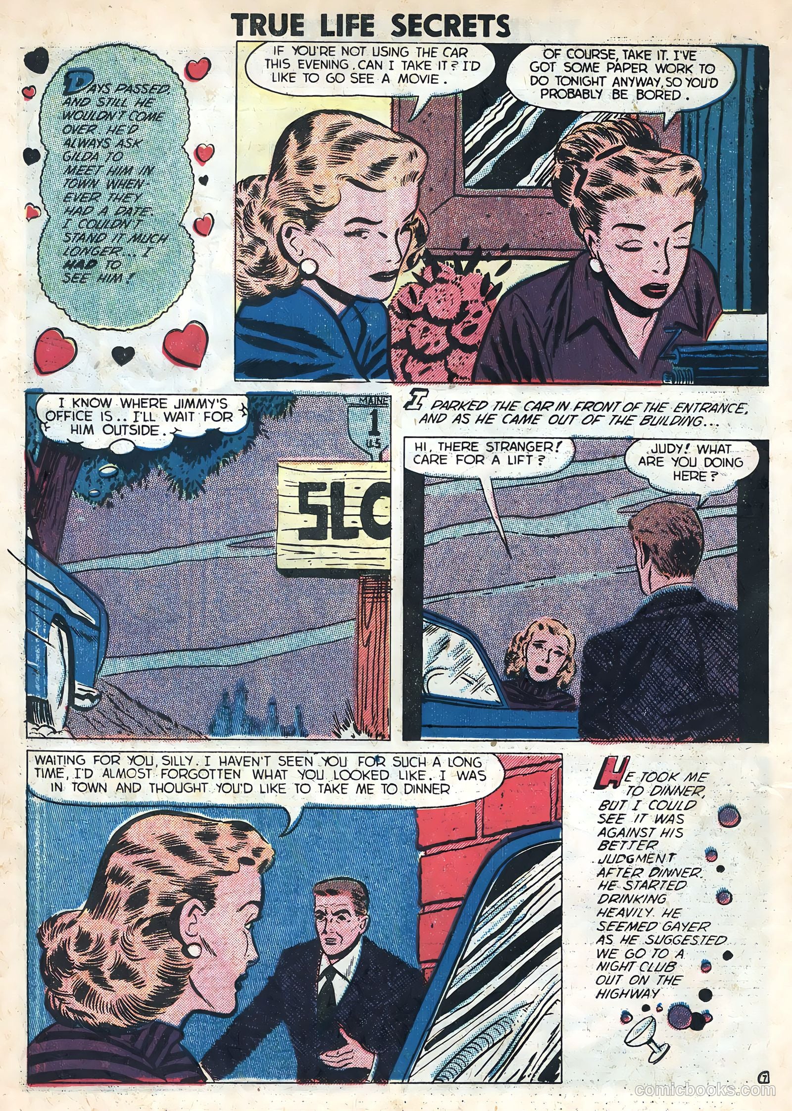 True Life Secrets #12 (1953) — page 14 of 36