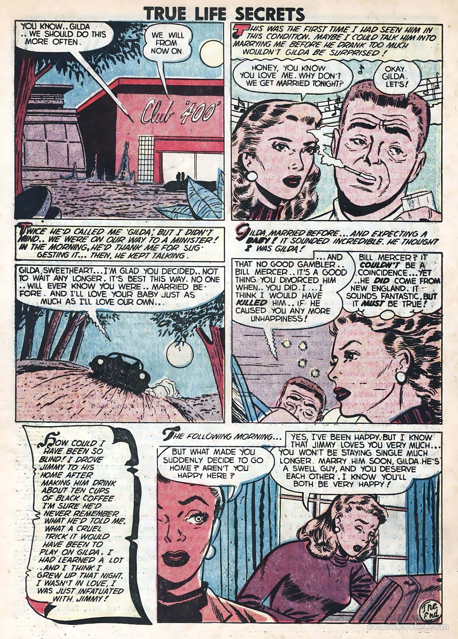 True Life Secrets #12 (1953) — page 15 of 36