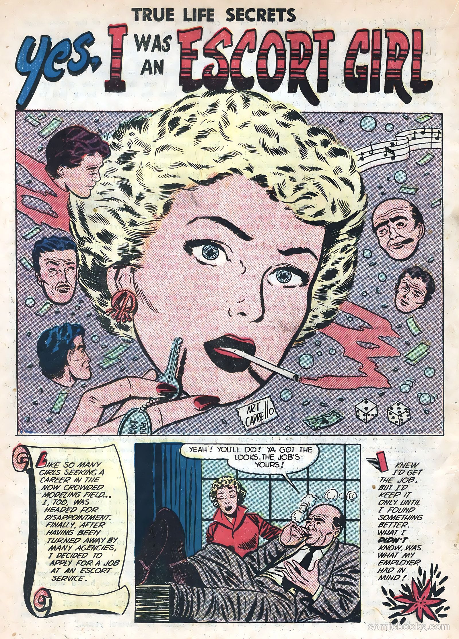 True Life Secrets #12 (1953) — page 18 of 36