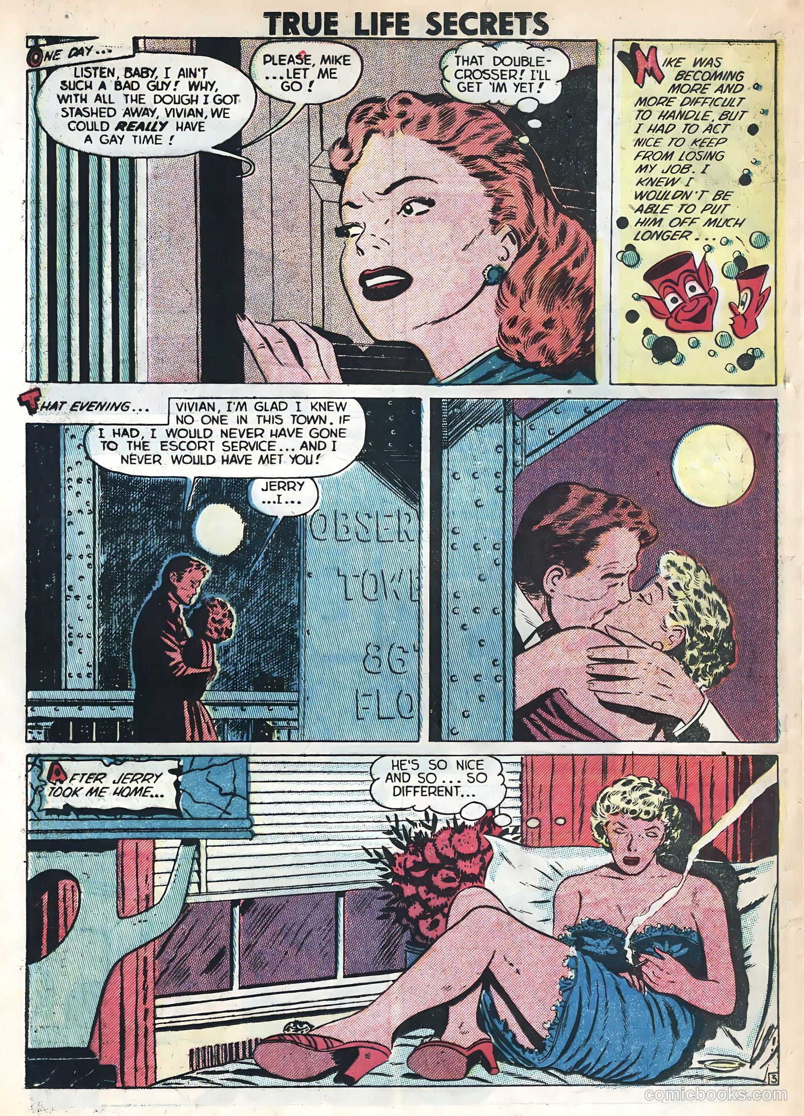 True Life Secrets #12 (1953) — page 20 of 36