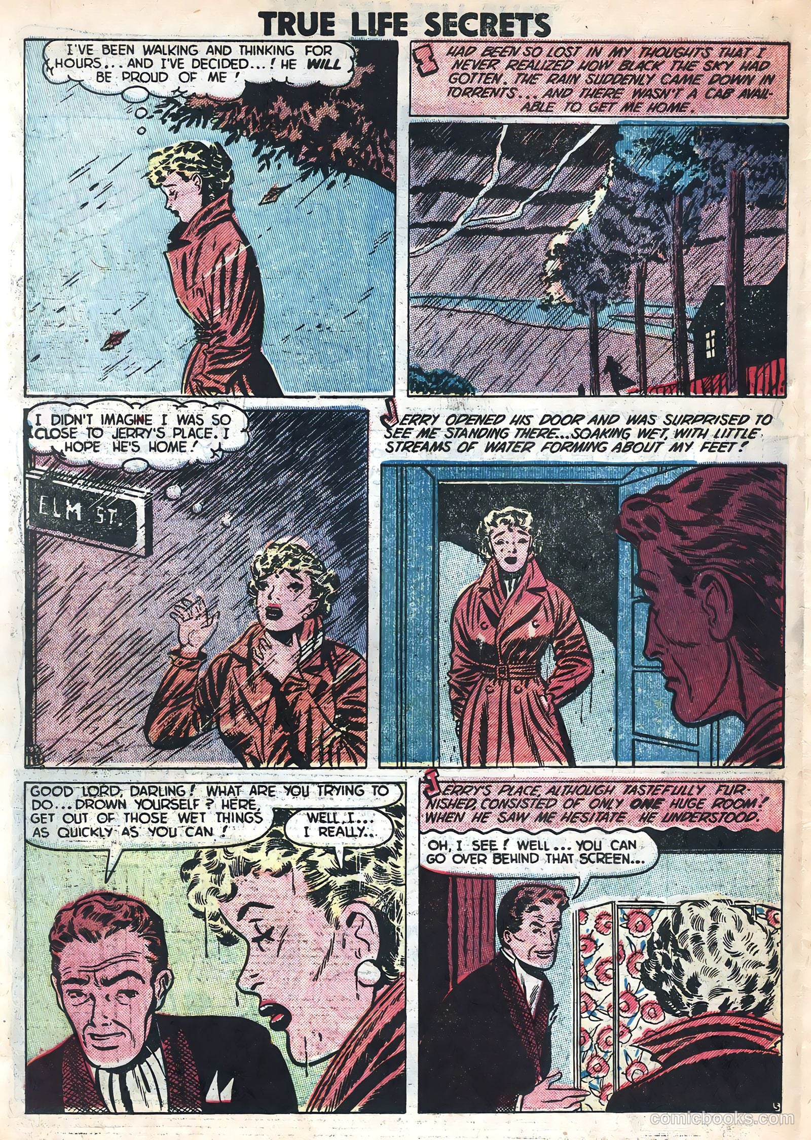 True Life Secrets #12 (1953) — page 22 of 36