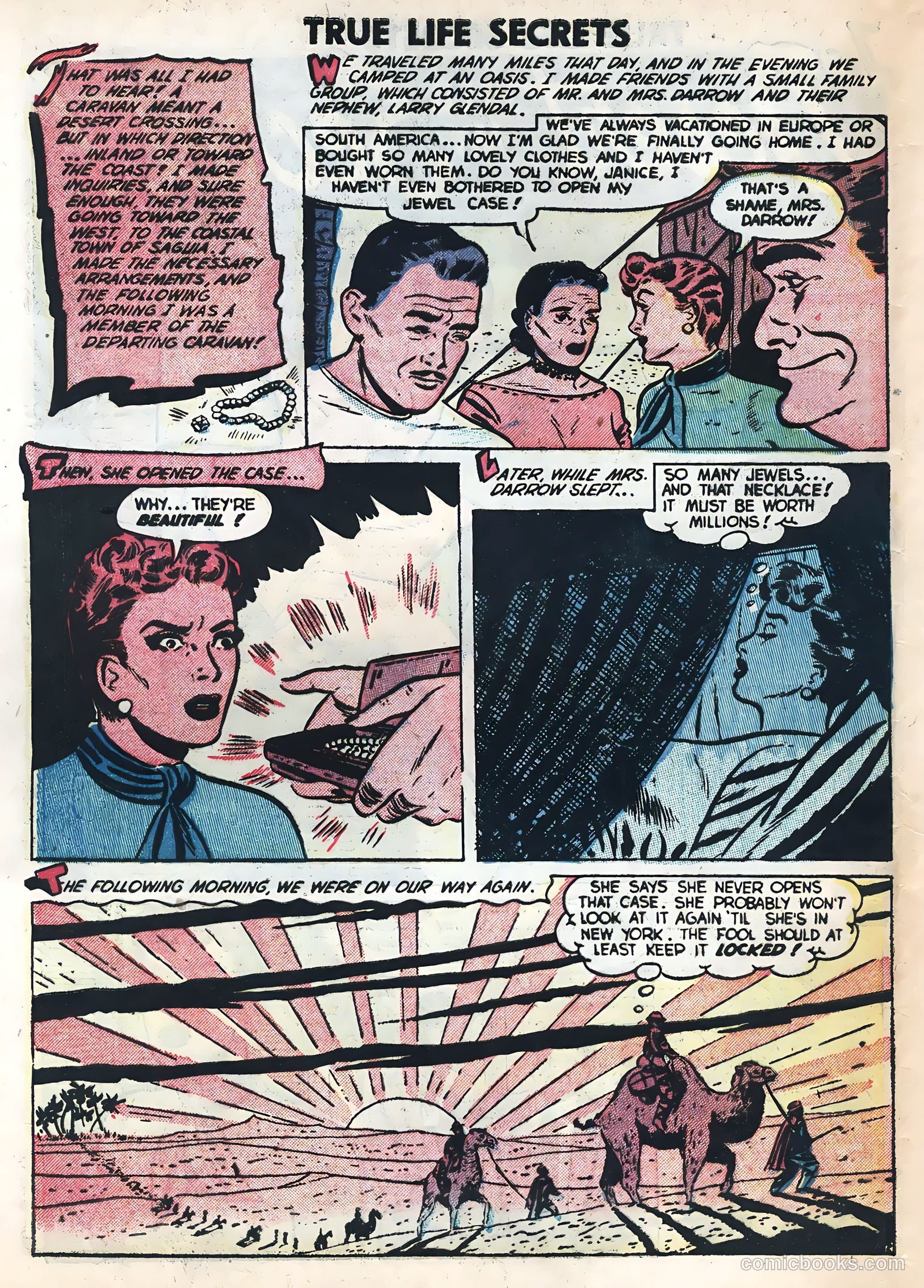 True Life Secrets #12 (1953) — page 28 of 36