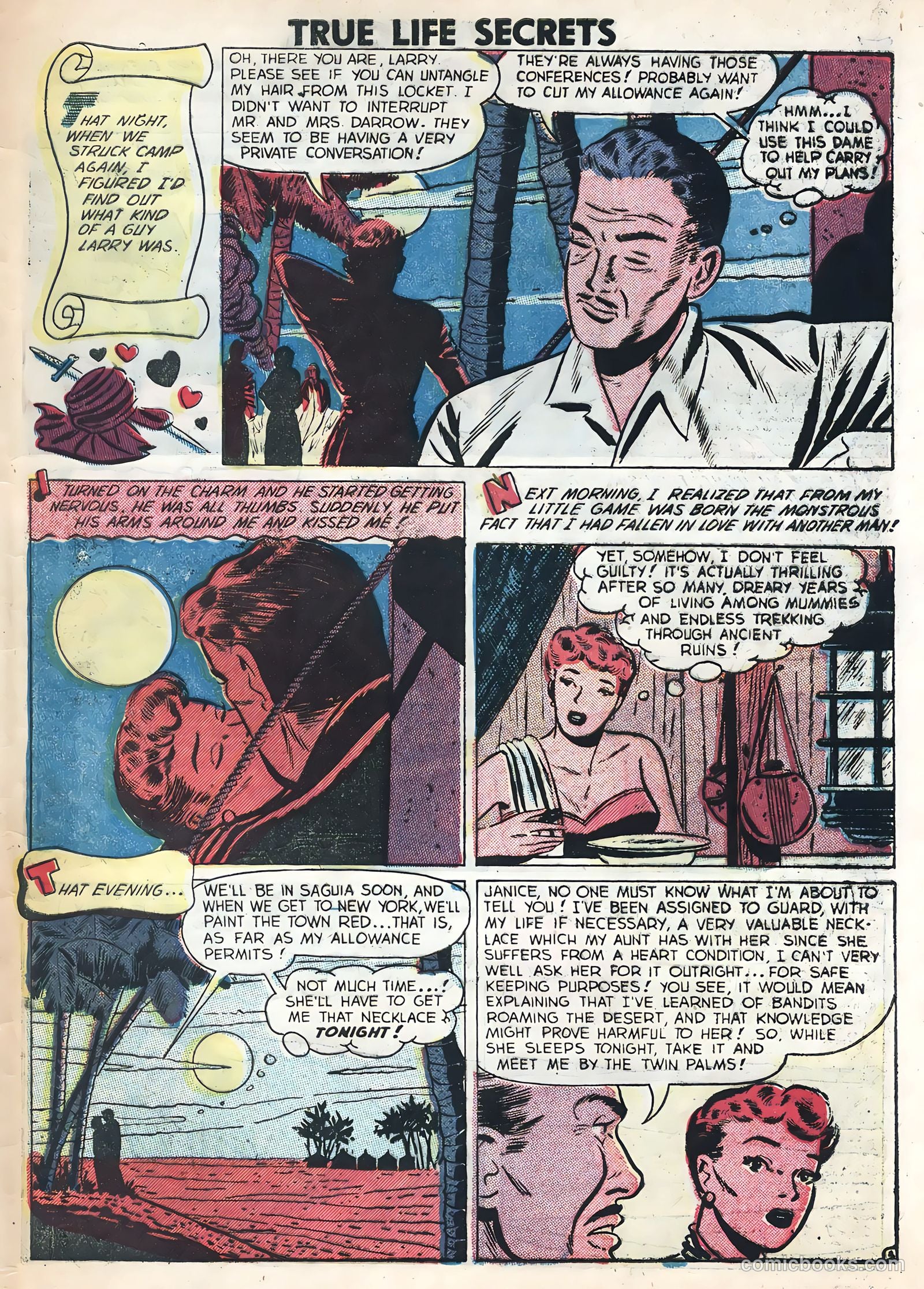 True Life Secrets #12 (1953) — page 29 of 36