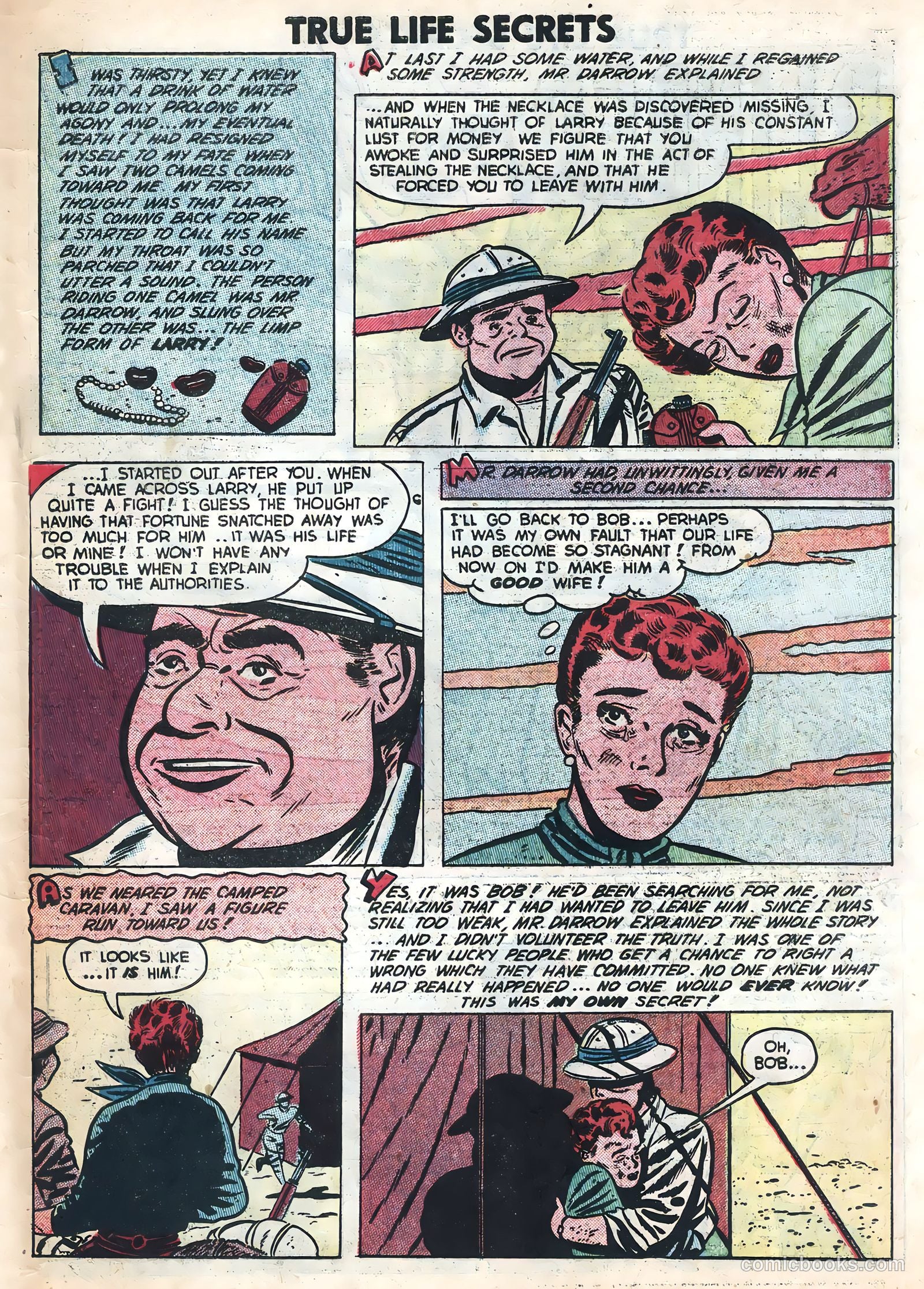 True Life Secrets #12 (1953) — page 31 of 36
