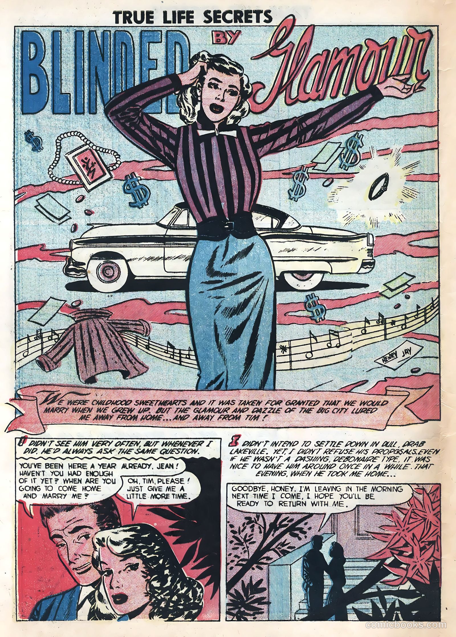 True Life Secrets #12 (1953) — page 32 of 36