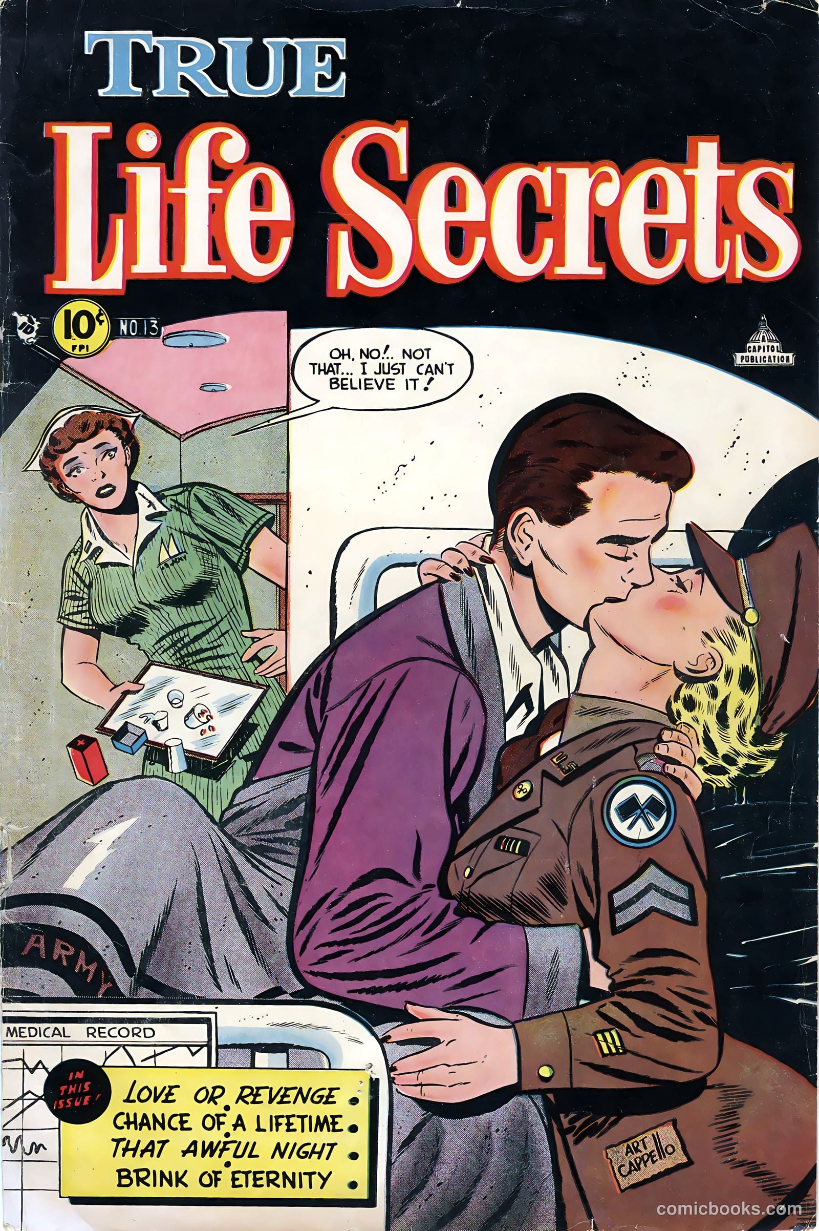 True Life Secrets #13 cover