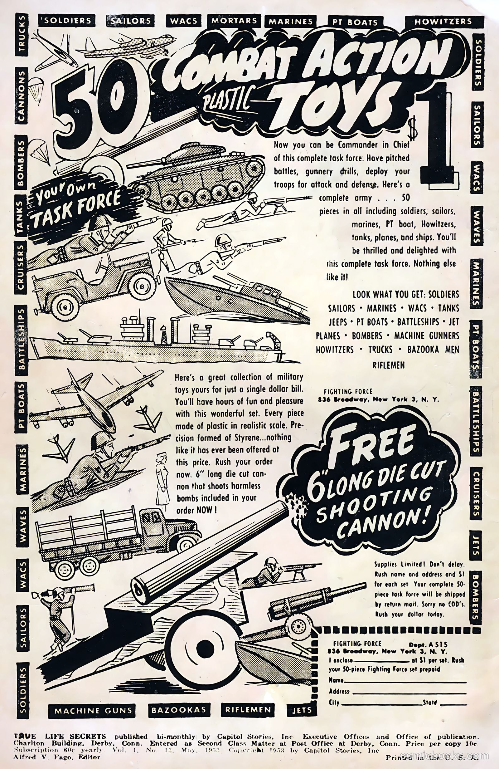 True Life Secrets #13 (1953) — page 2 of 36