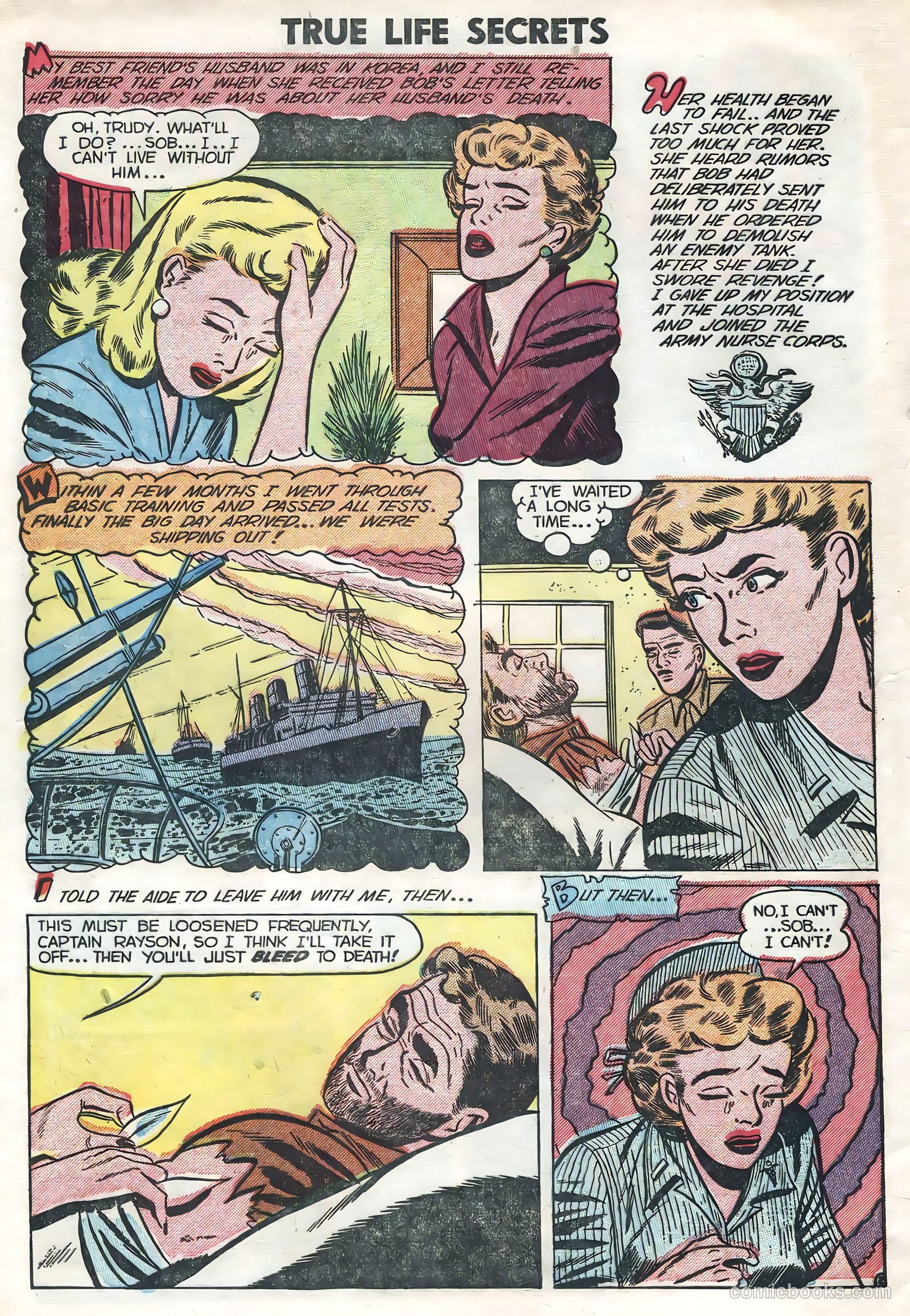 True Life Secrets #13 (1953) — page 4 of 36