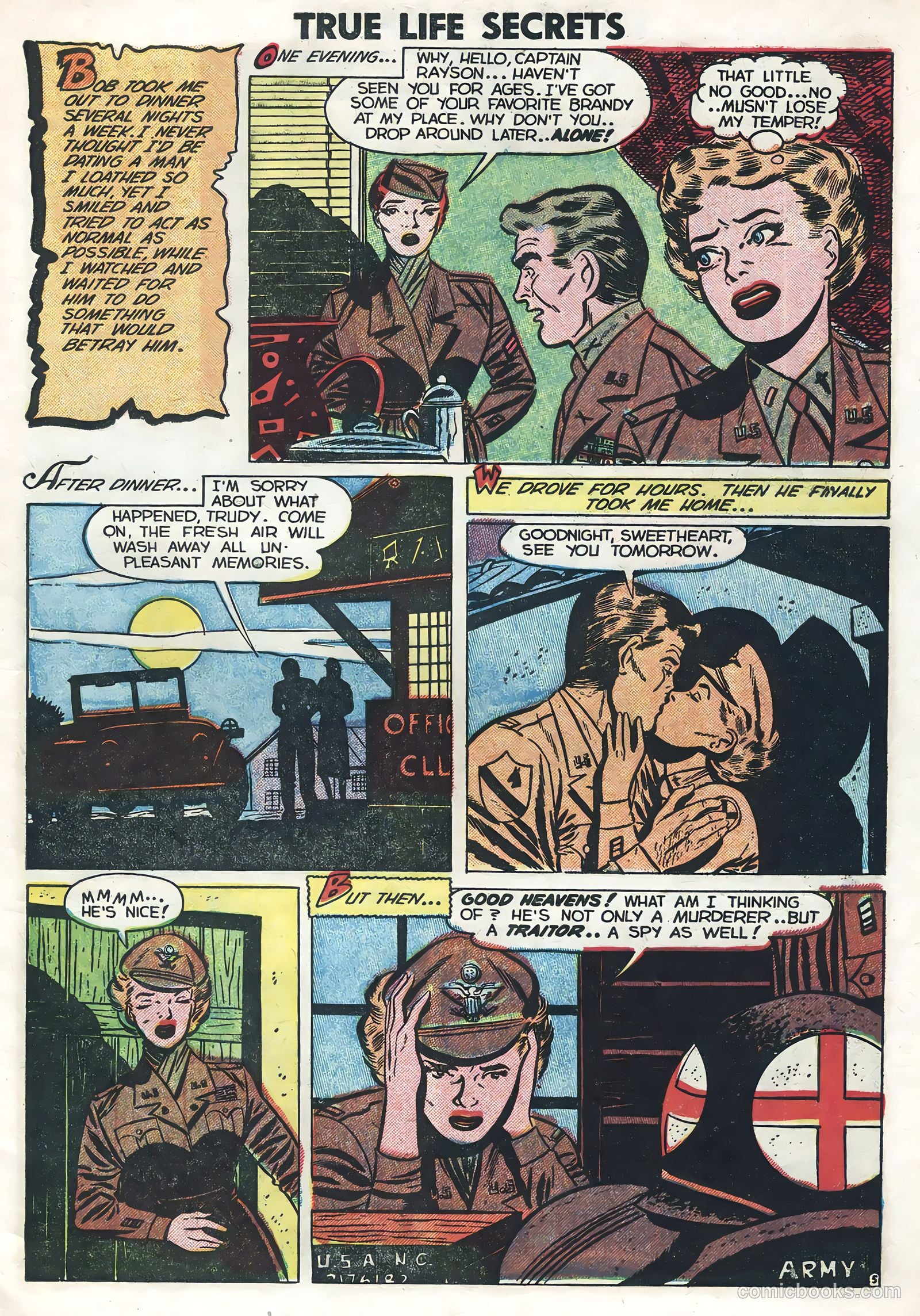 True Life Secrets #13 (1953) — page 7 of 36