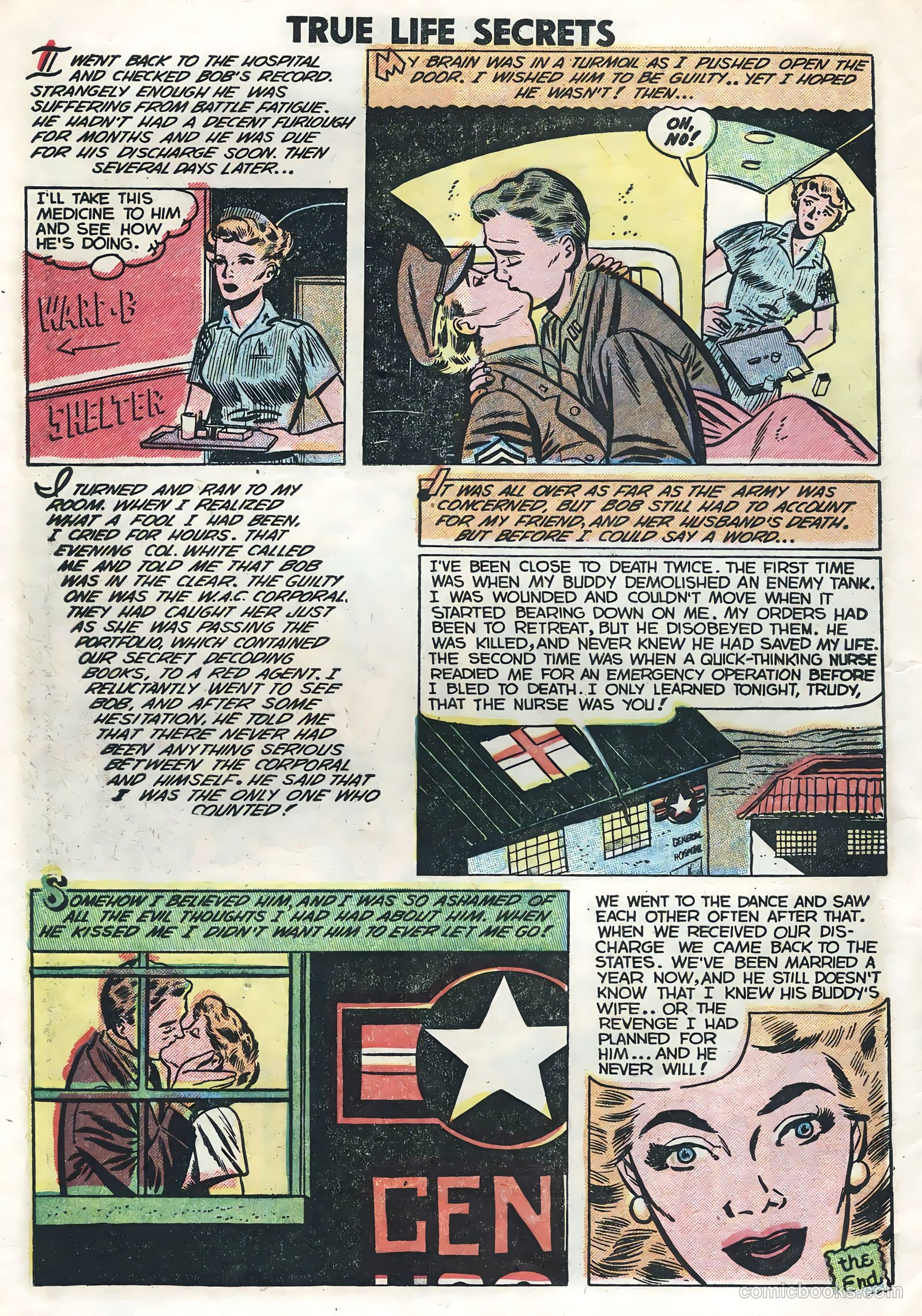 True Life Secrets #13 (1953) — page 10 of 36