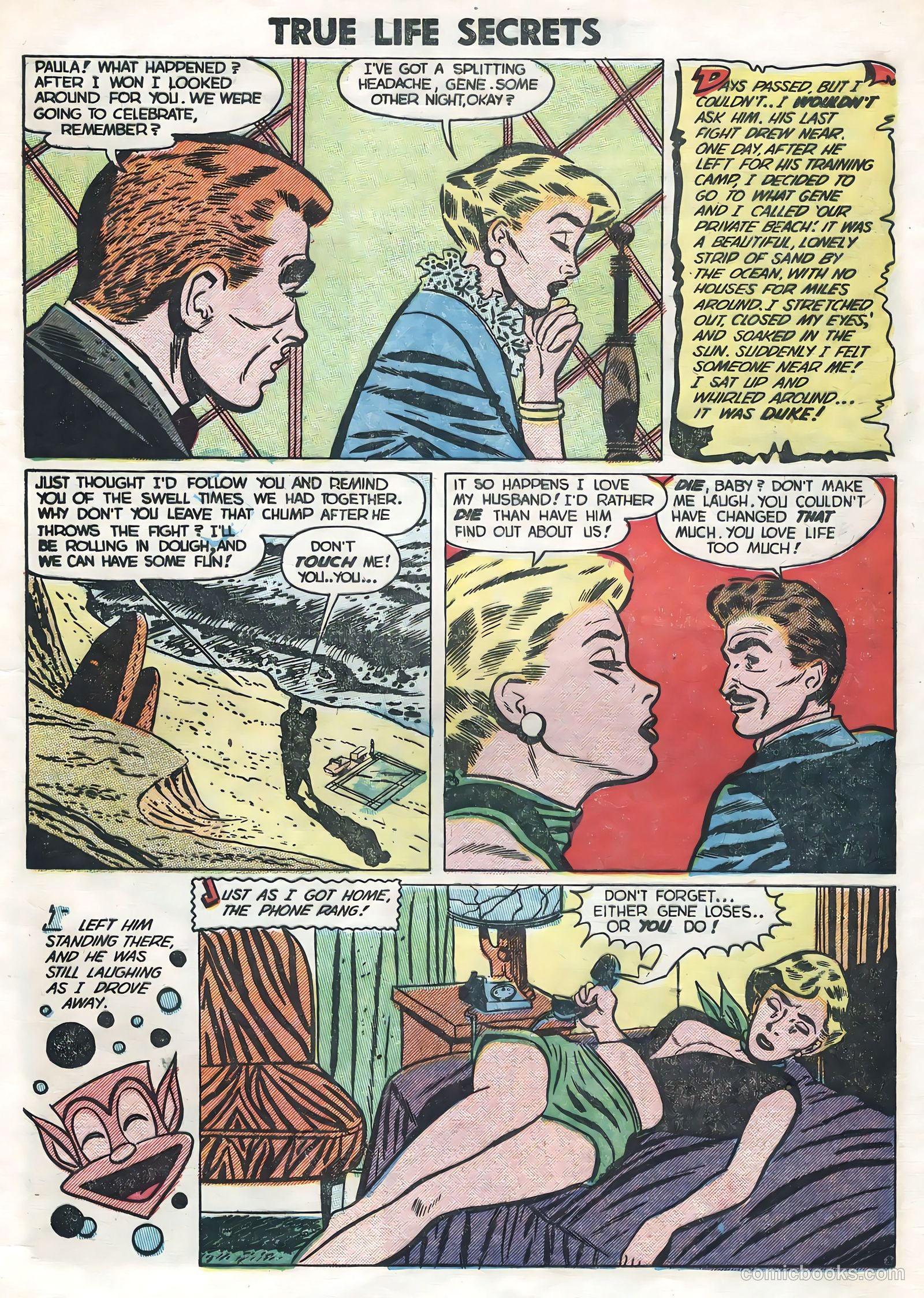 True Life Secrets #13 (1953) — page 13 of 36