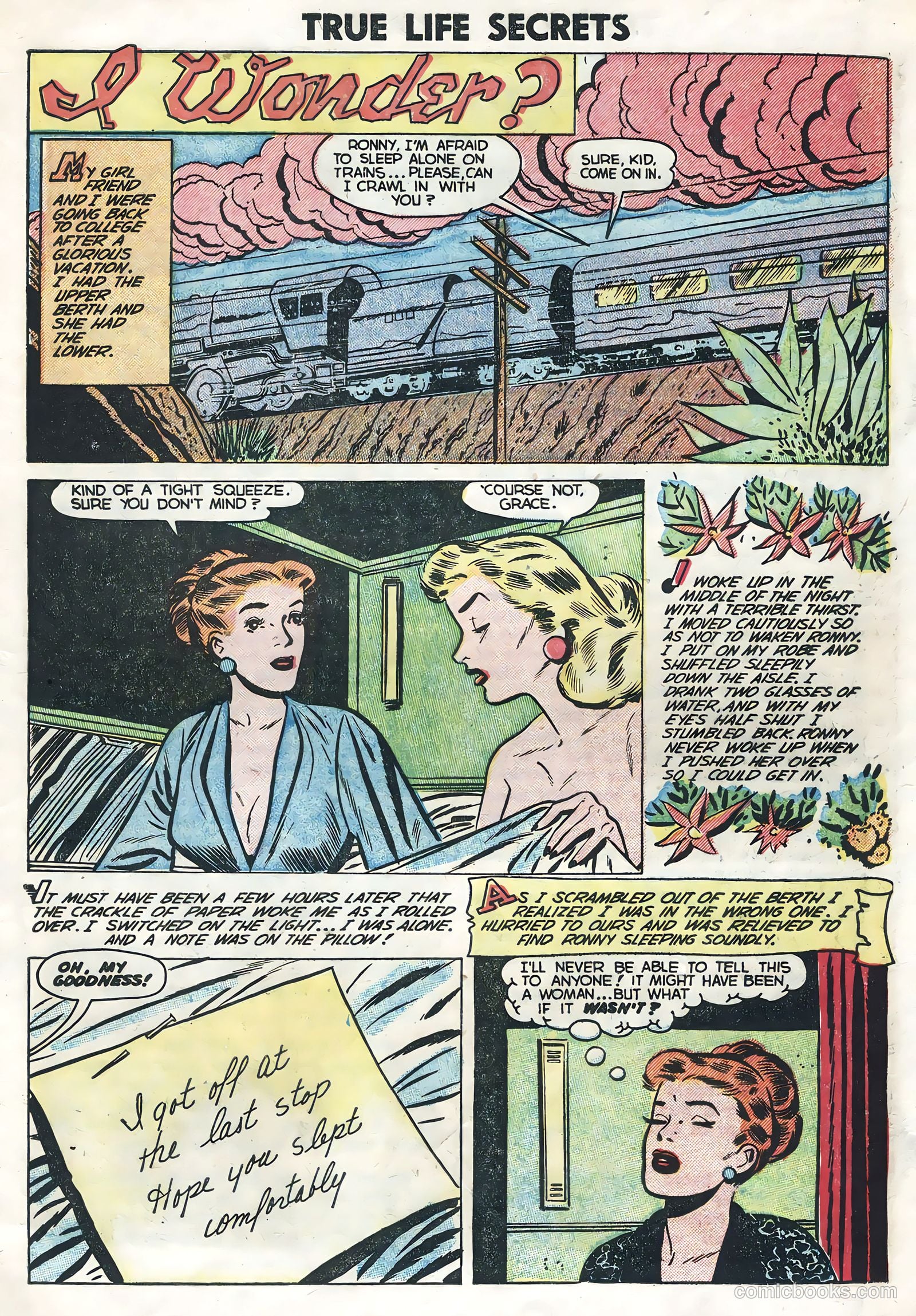 True Life Secrets #13 (1953) — page 15 of 36