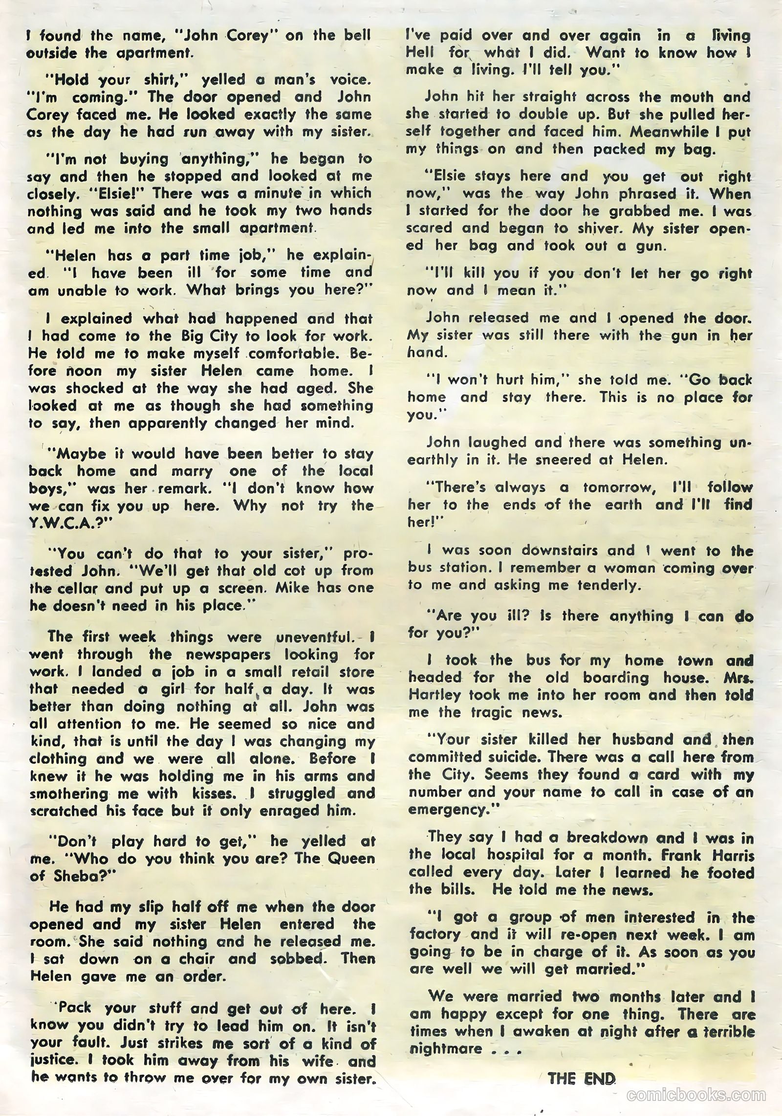 True Life Secrets #13 (1953) — page 17 of 36