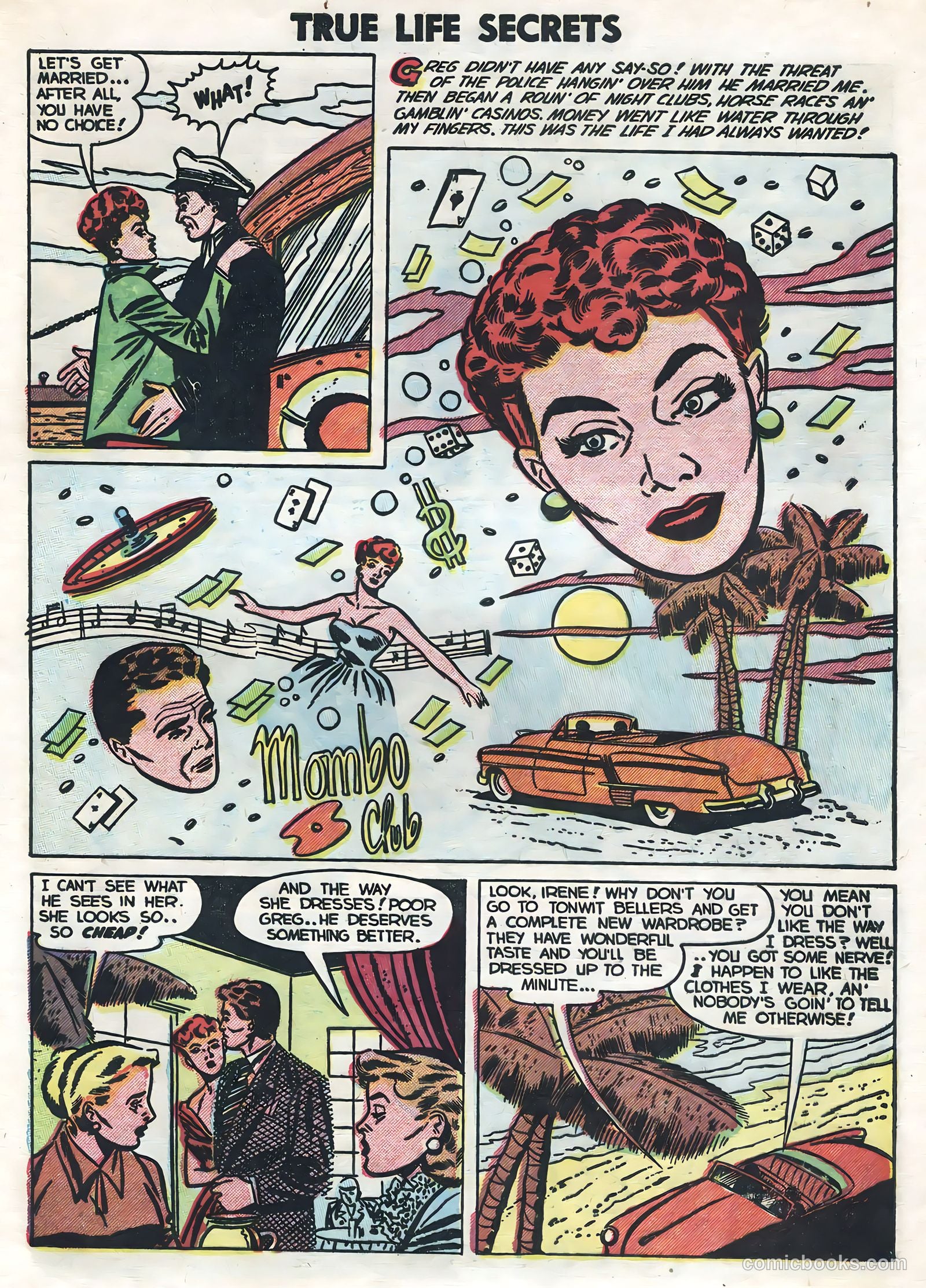 True Life Secrets #13 (1953) — page 21 of 36