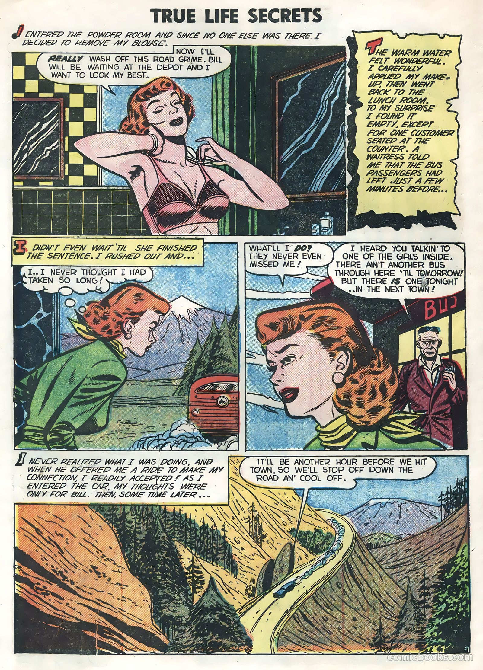 True Life Secrets #13 (1953) — page 30 of 36