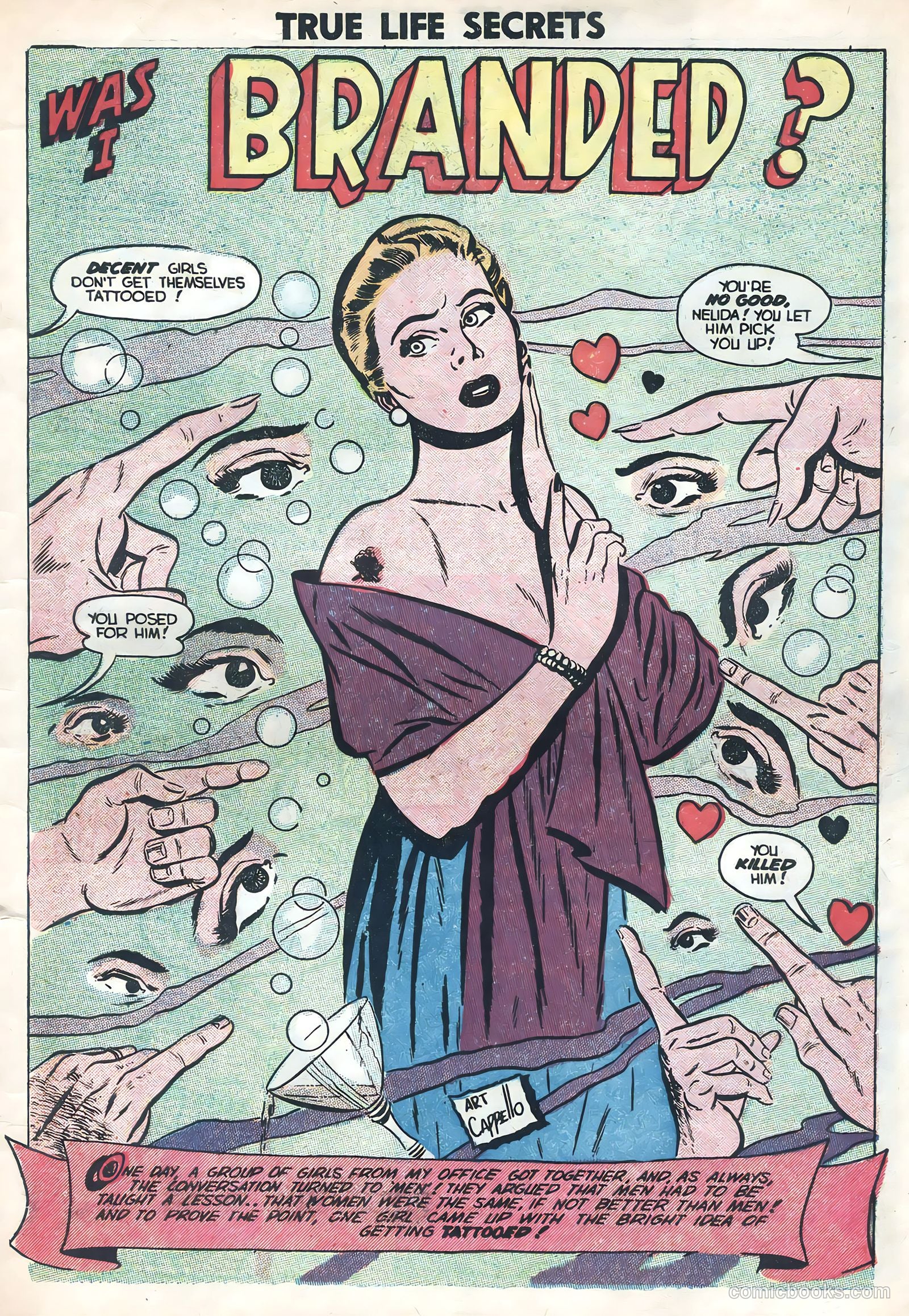 True Life Secrets #14 (1953) — page 3 of 36
