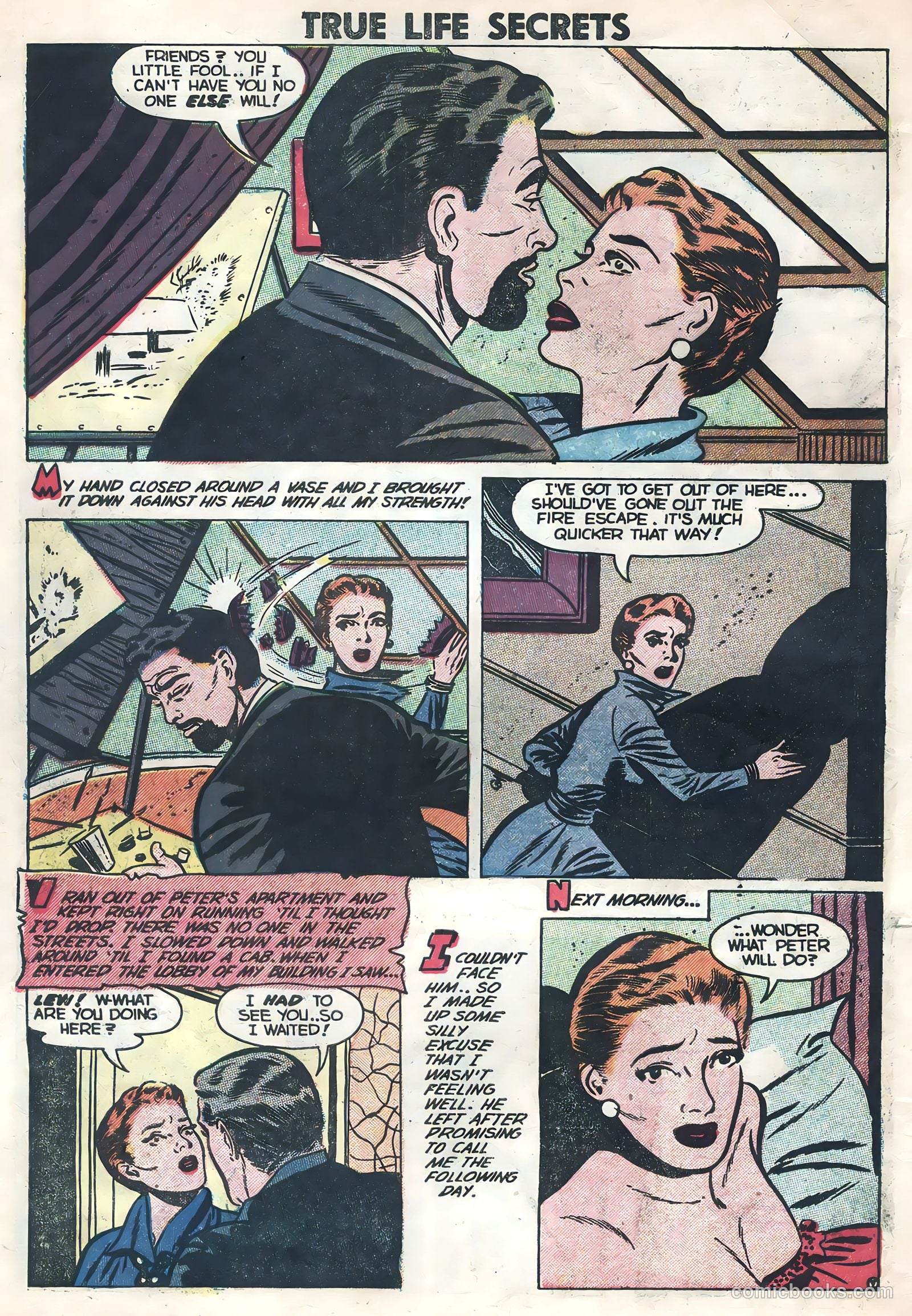 True Life Secrets #14 (1953) — page 6 of 36