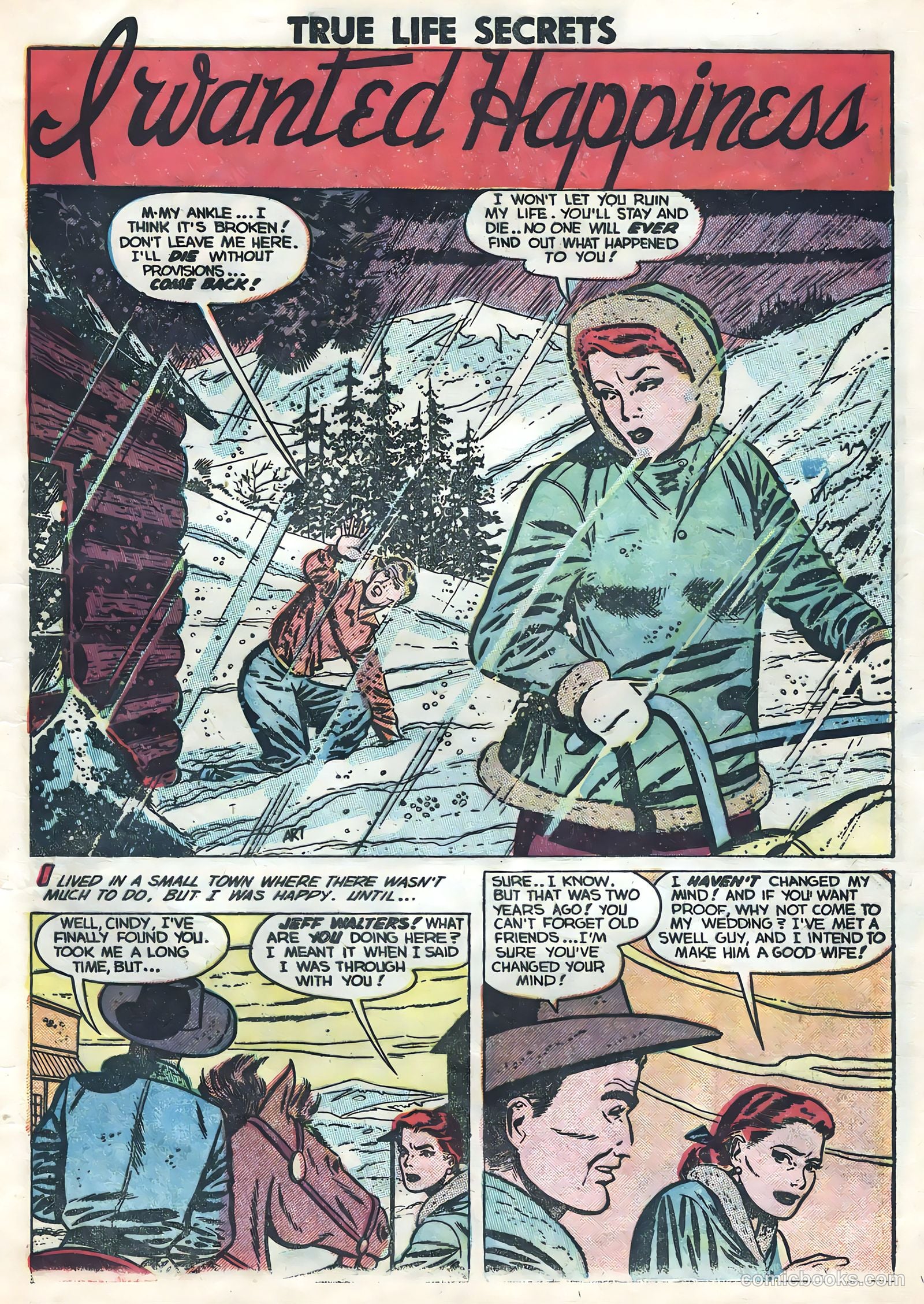 True Life Secrets #14 (1953) — page 9 of 36
