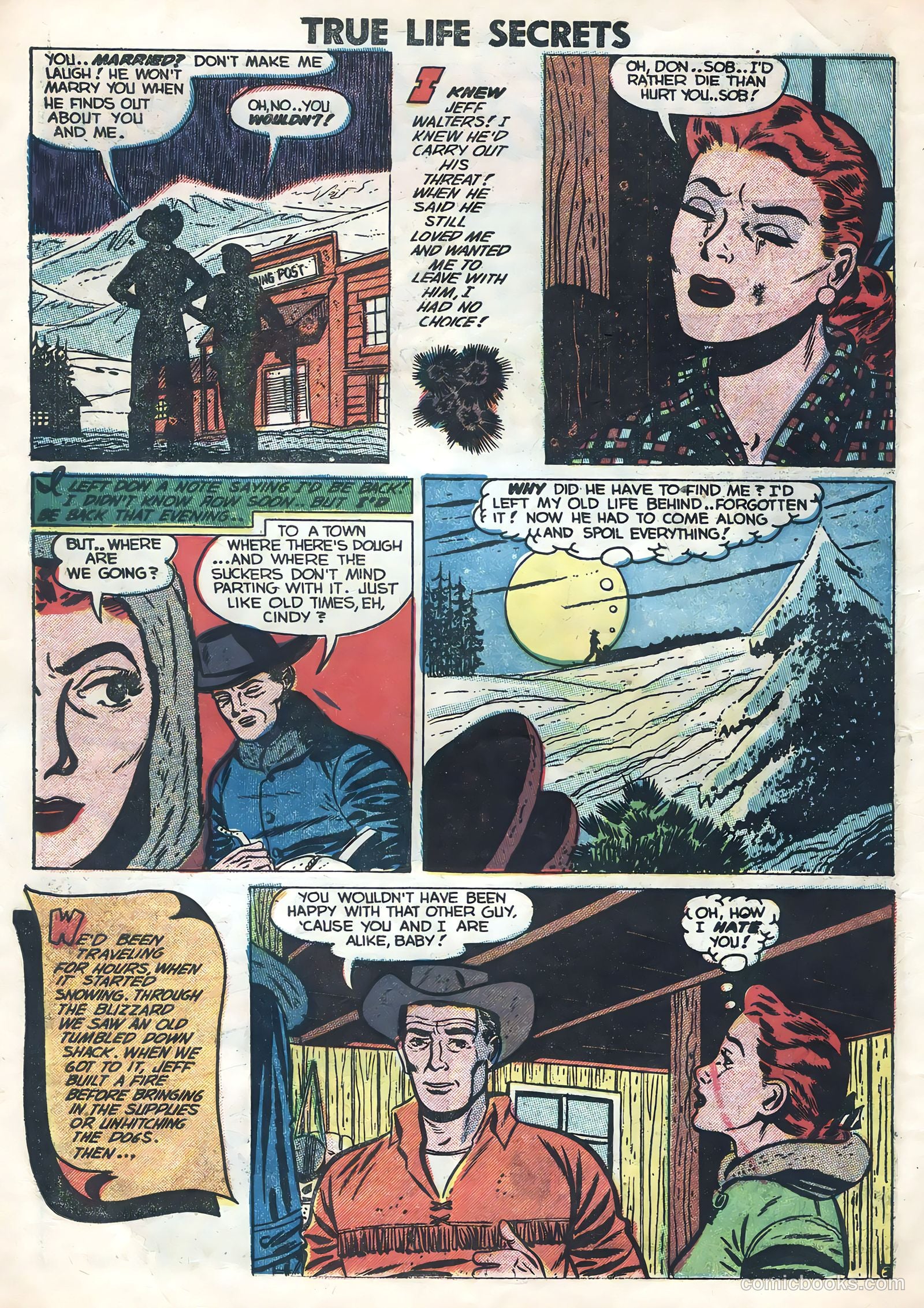 True Life Secrets #14 (1953) — page 10 of 36