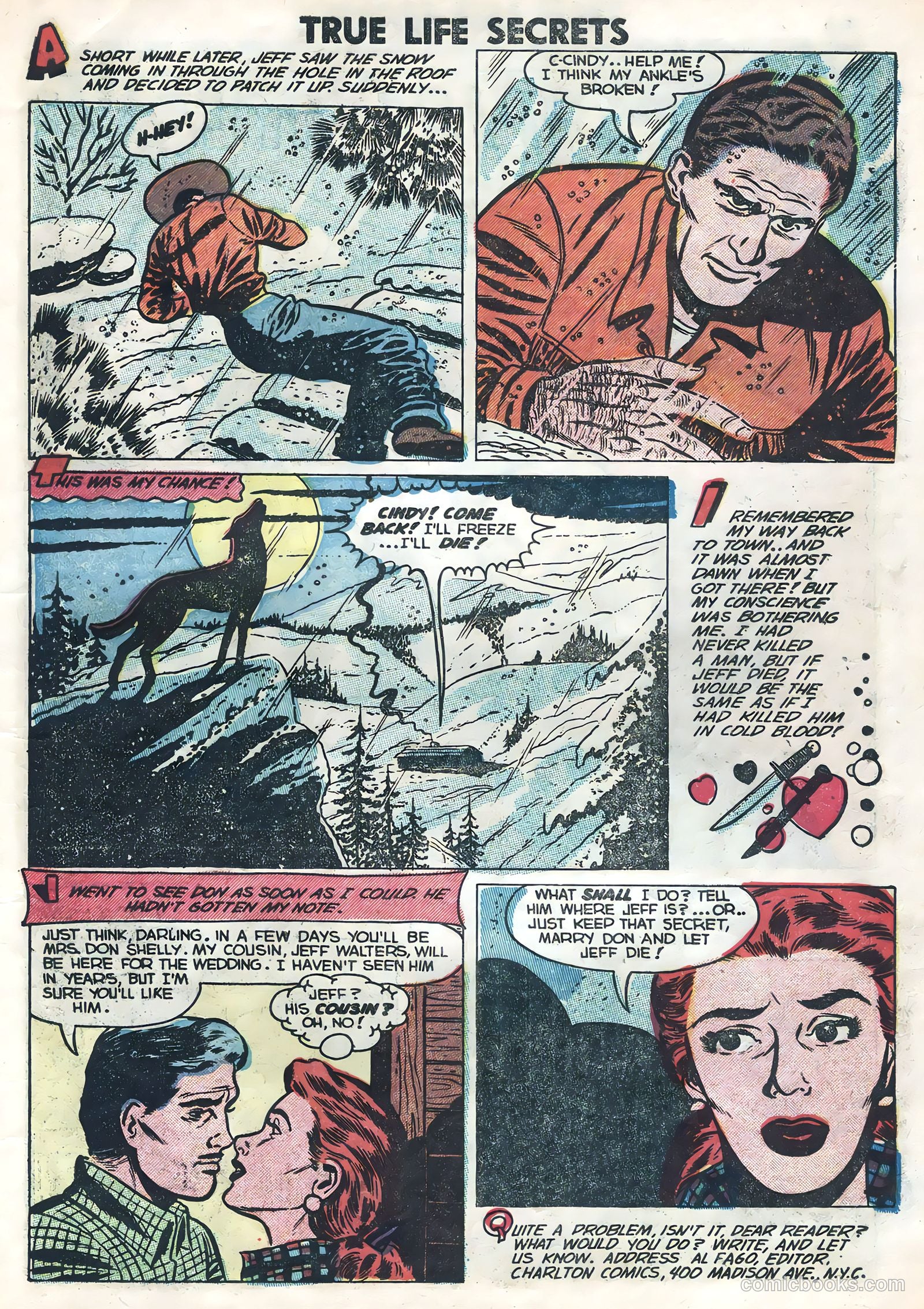 True Life Secrets #14 (1953) — page 11 of 36