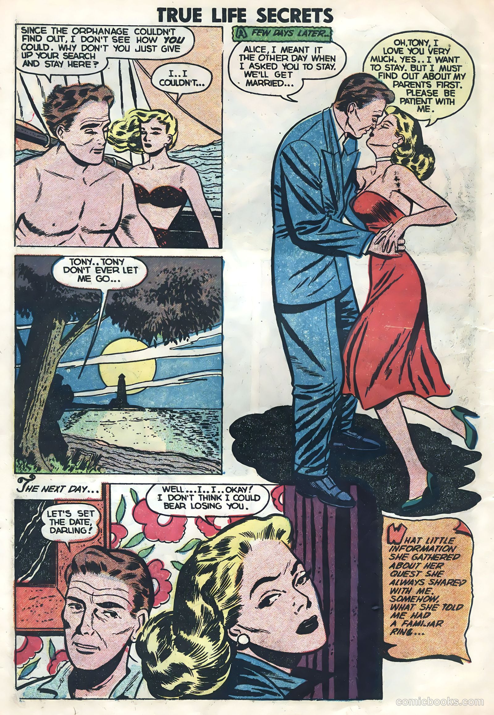 True Life Secrets #14 (1953) — page 14 of 36