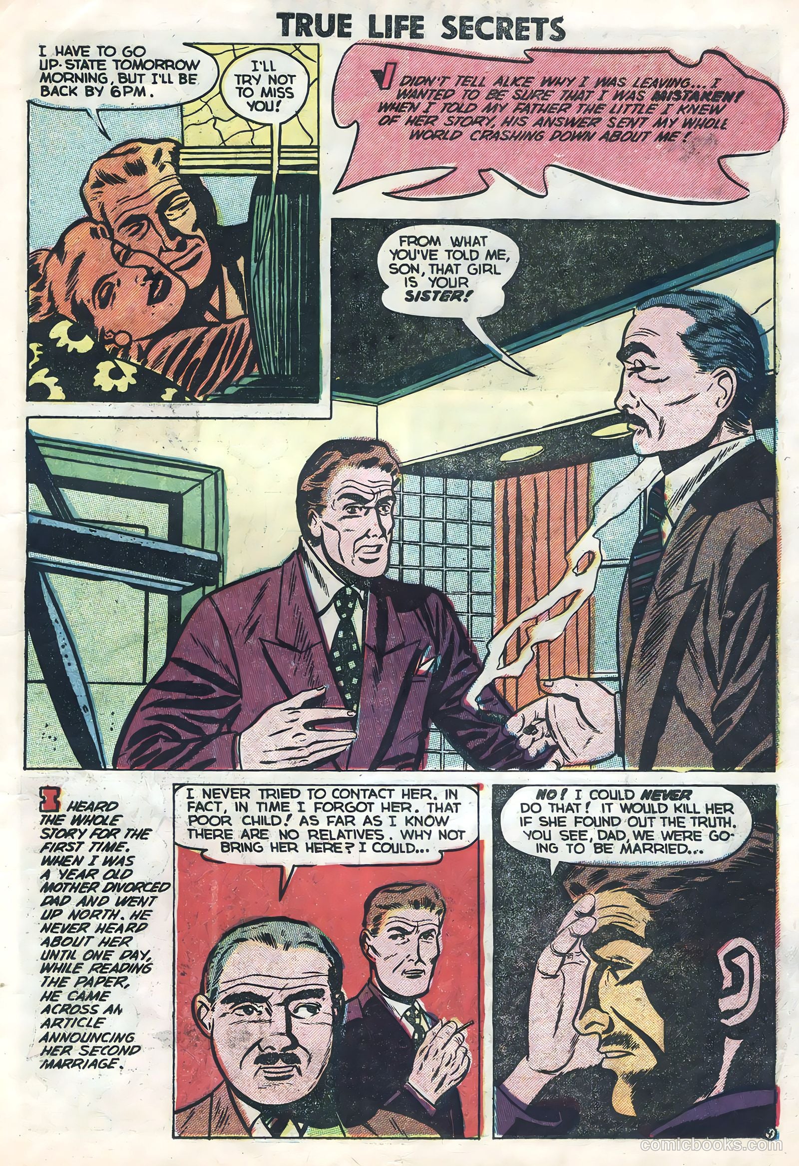 True Life Secrets #14 (1953) — page 15 of 36