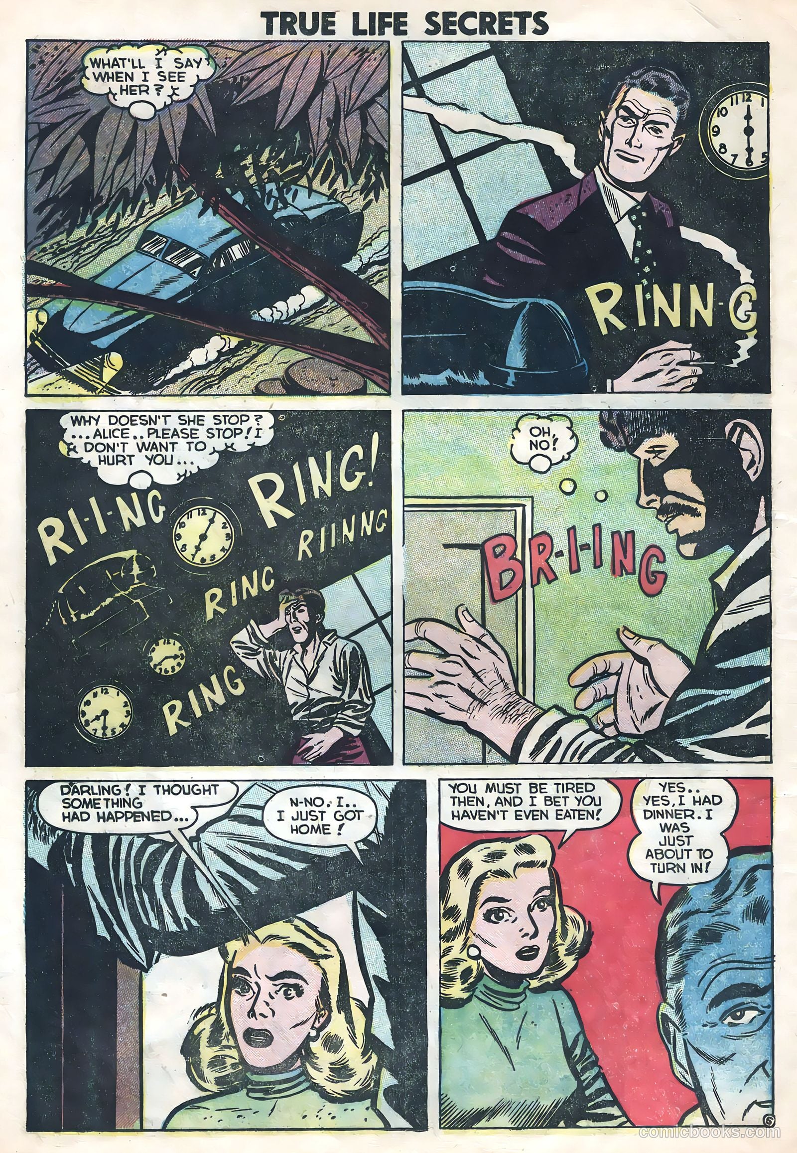 True Life Secrets #14 (1953) — page 16 of 36