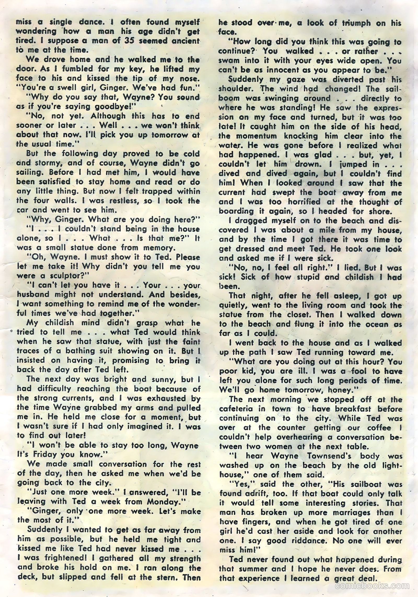 True Life Secrets #14 (1953) — page 19 of 36
