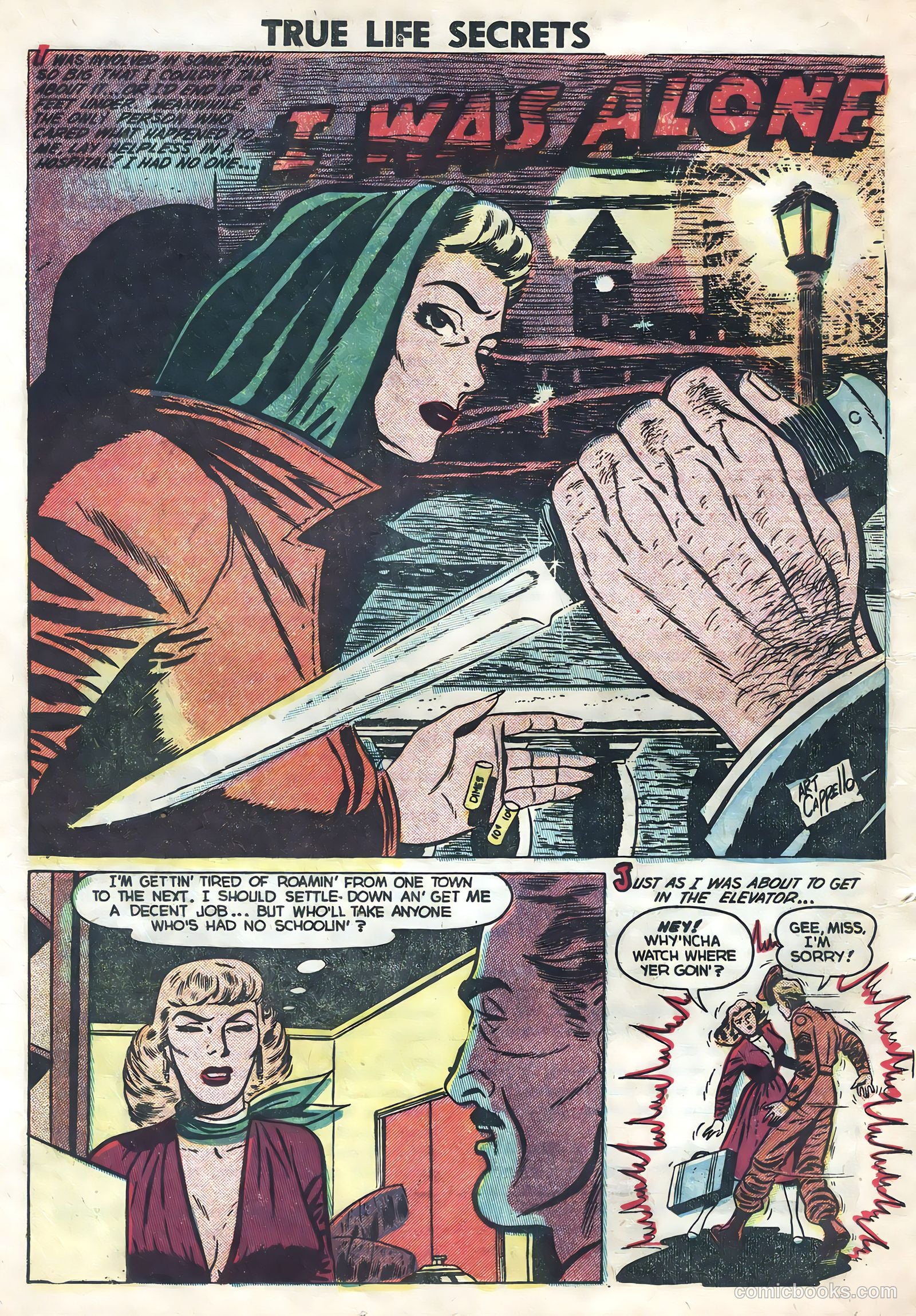 True Life Secrets #14 (1953) — page 20 of 36