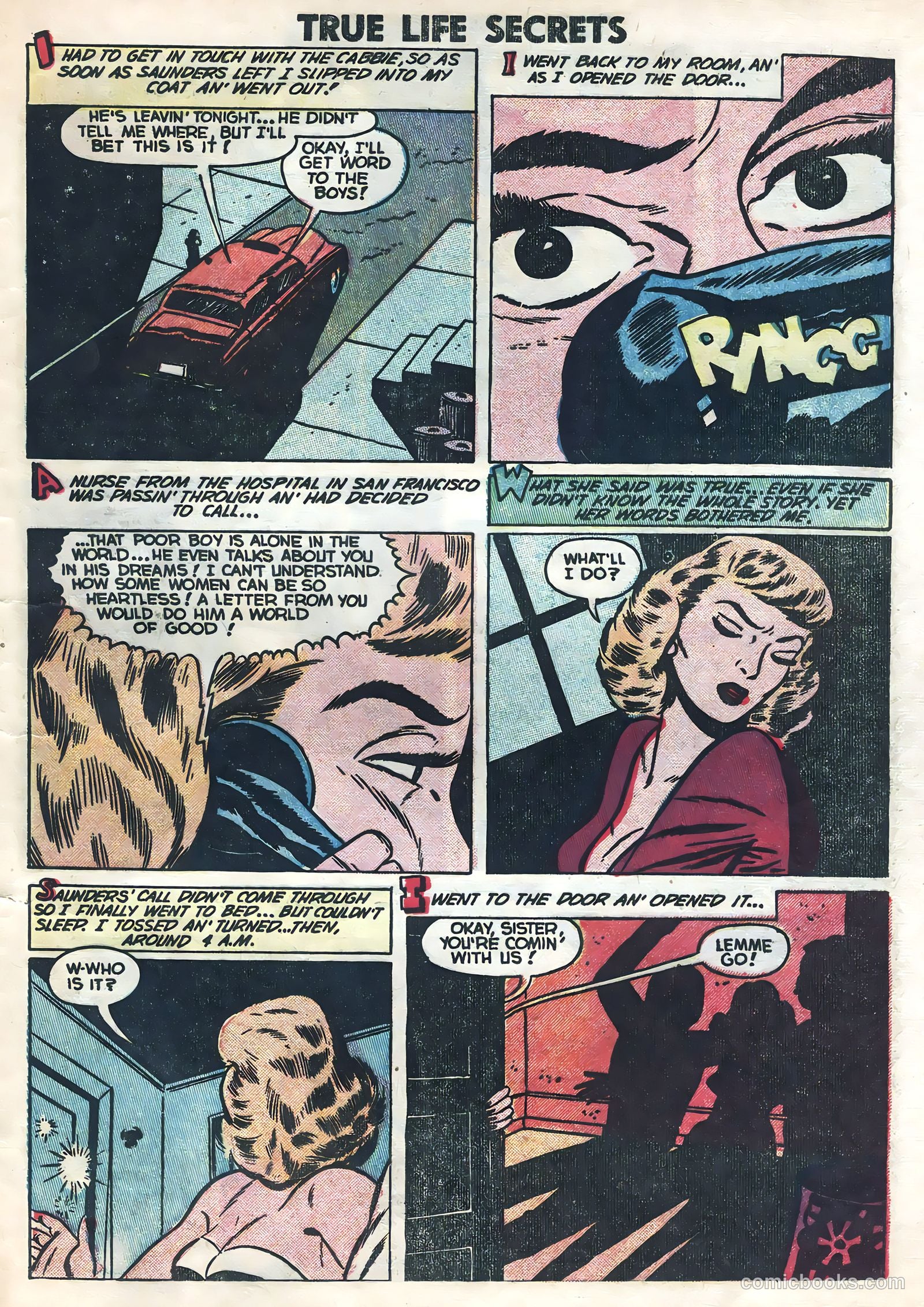 True Life Secrets #14 (1953) — page 25 of 36