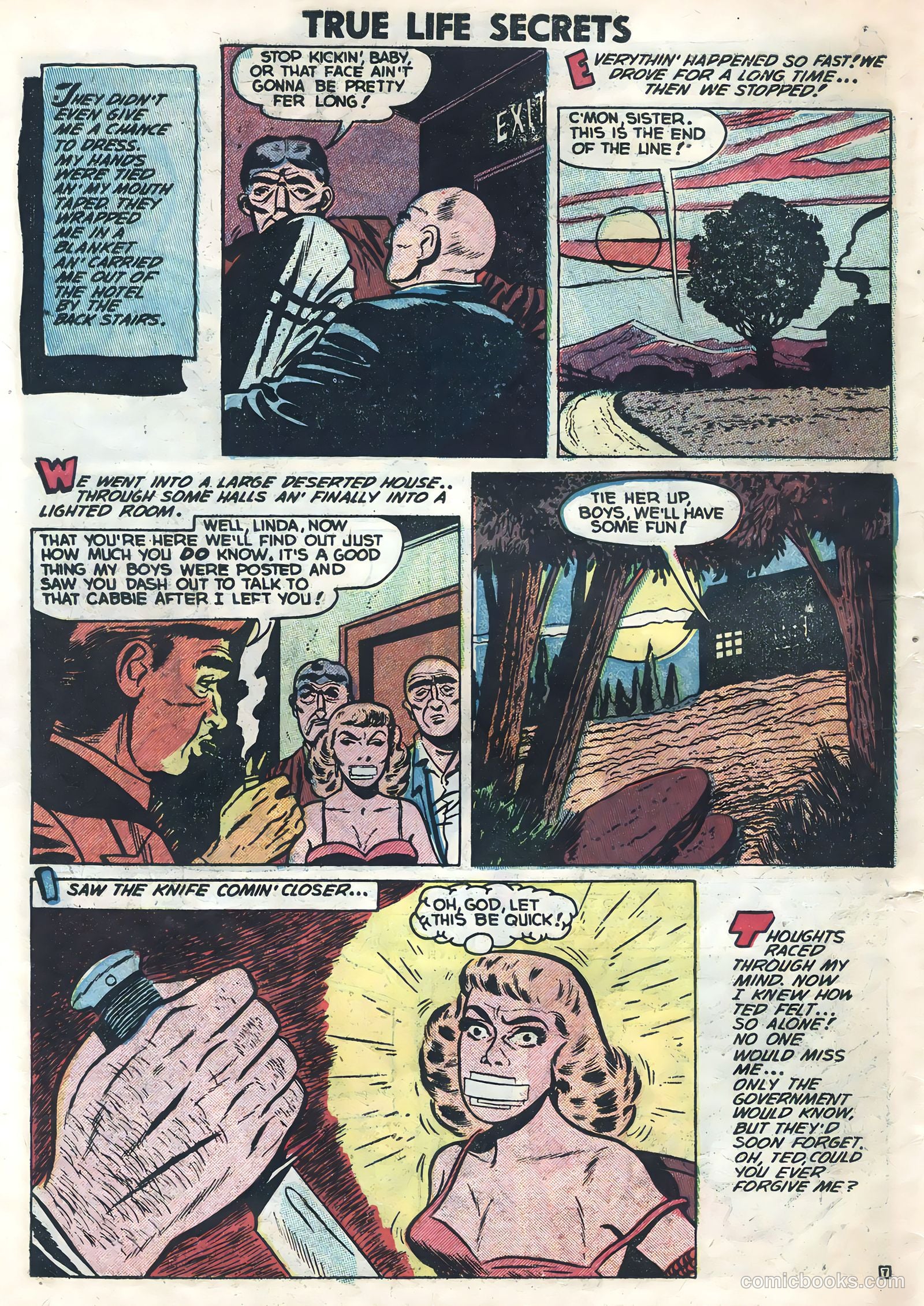 True Life Secrets #14 (1953) — page 26 of 36