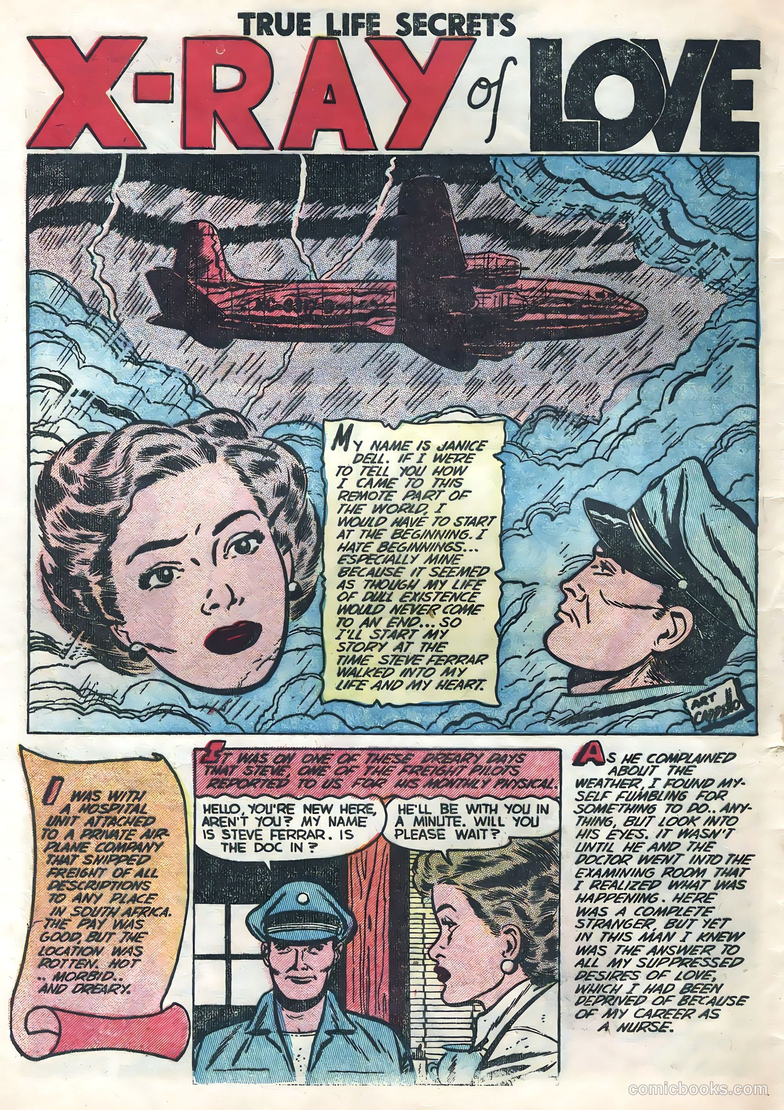 True Life Secrets #14 (1953) — page 28 of 36