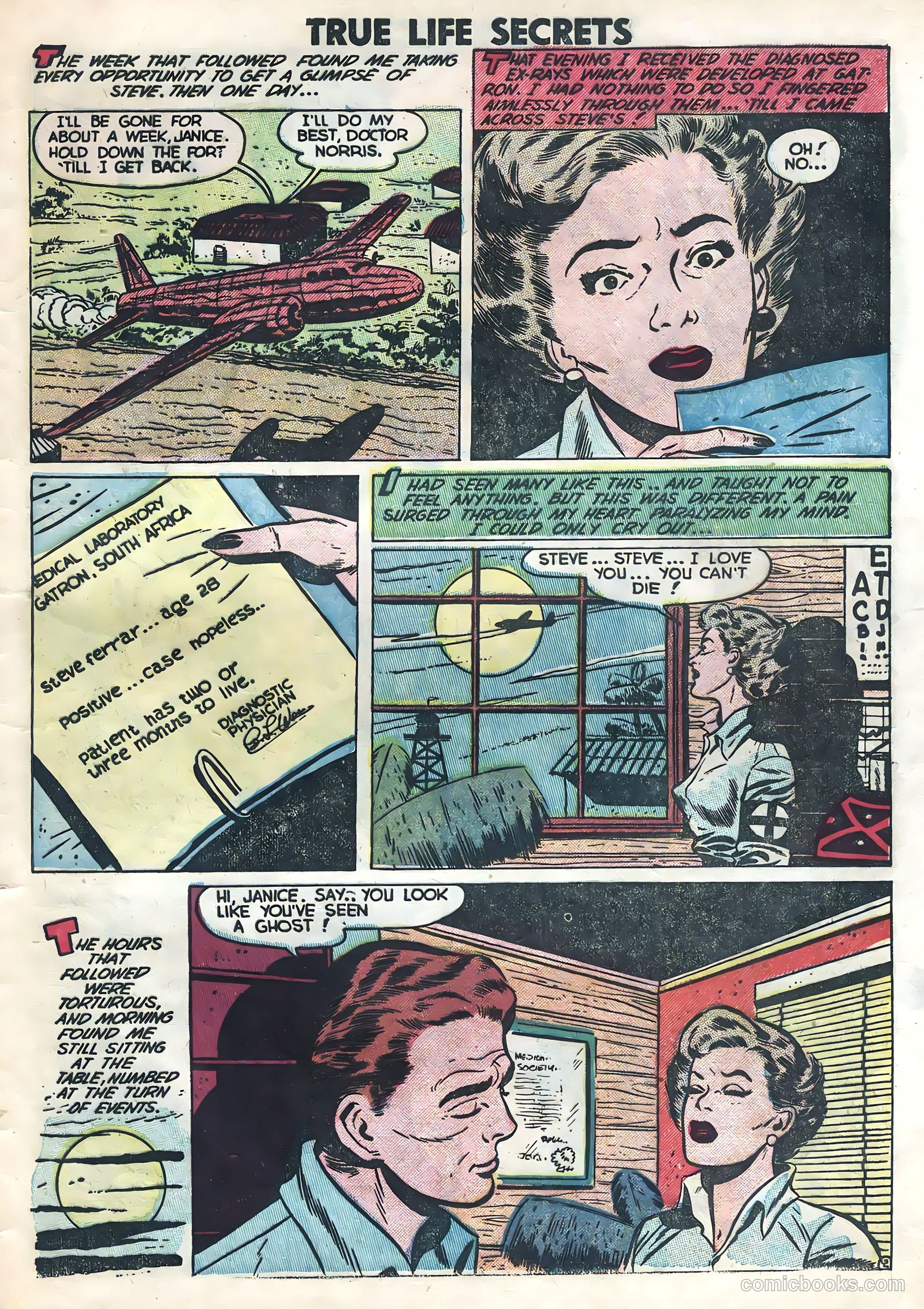 True Life Secrets #14 (1953) — page 29 of 36