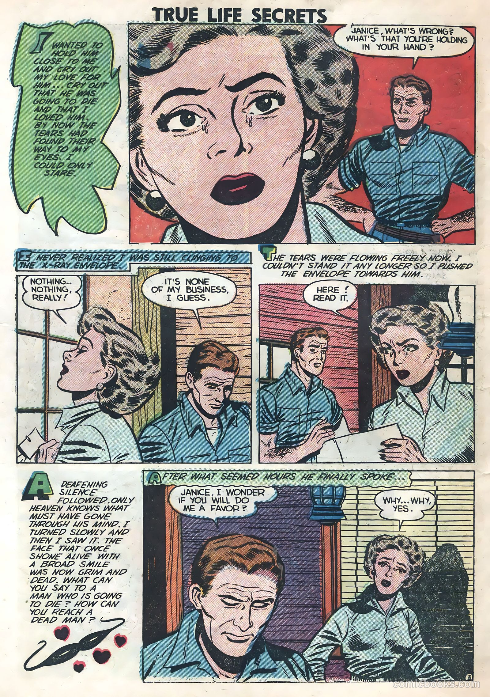 True Life Secrets #14 (1953) — page 30 of 36