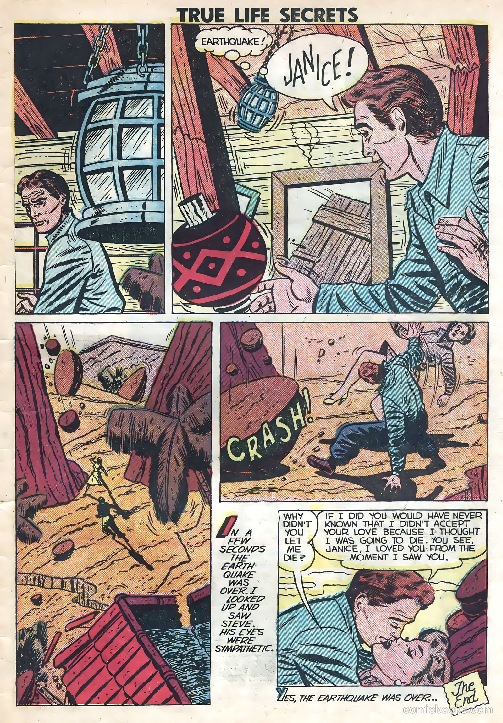 True Life Secrets #14 (1953) — page 33 of 36