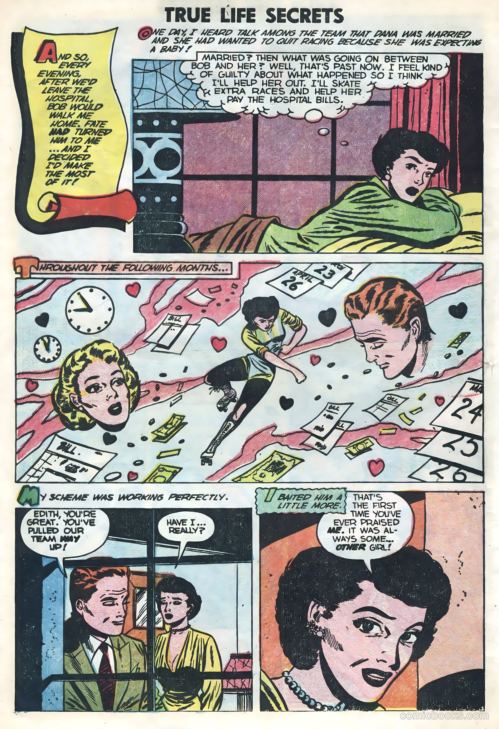 True Life Secrets #15 (1953) — page 8 of 36