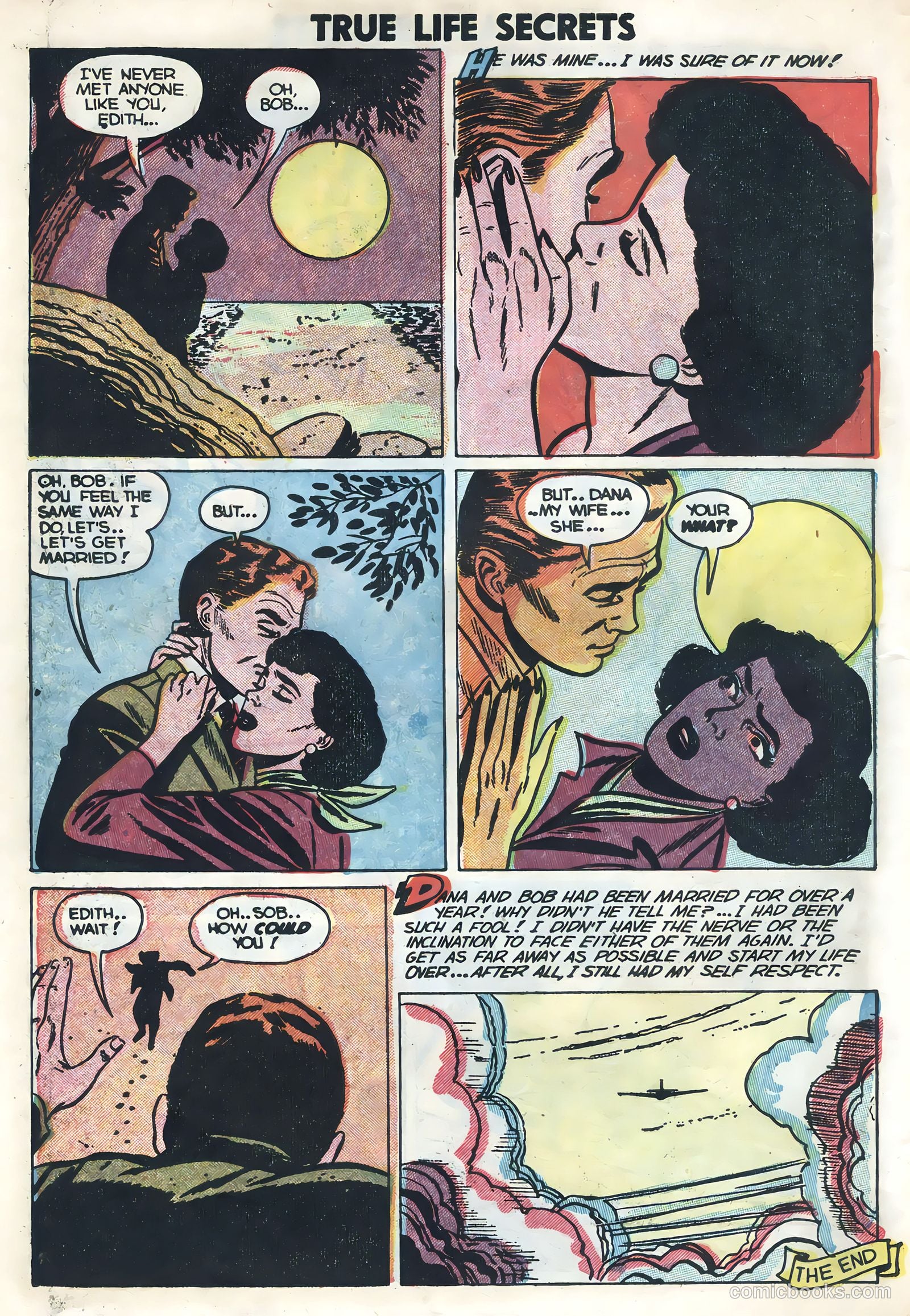 True Life Secrets #15 (1953) — page 10 of 36