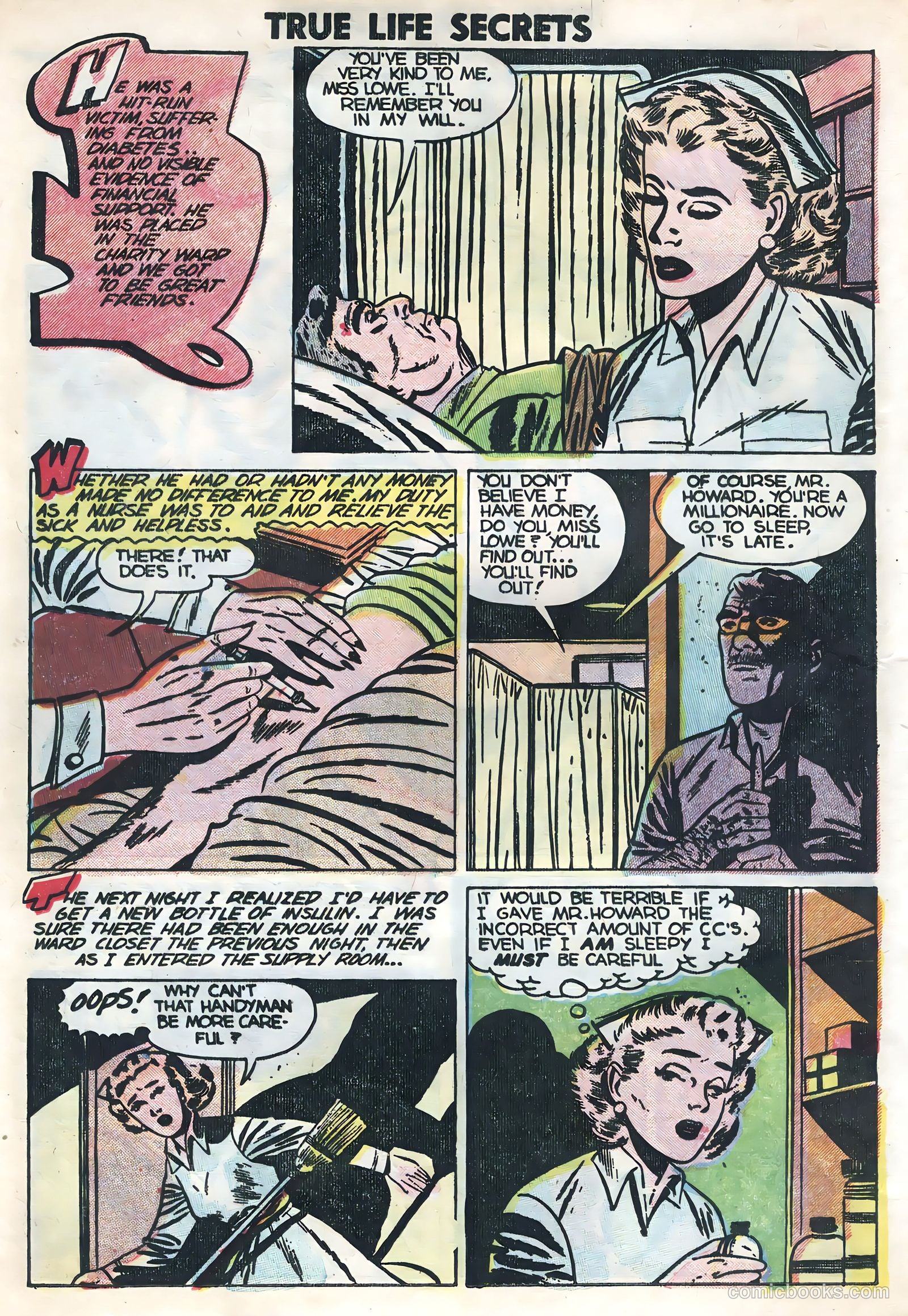 True Life Secrets #15 (1953) — page 12 of 36