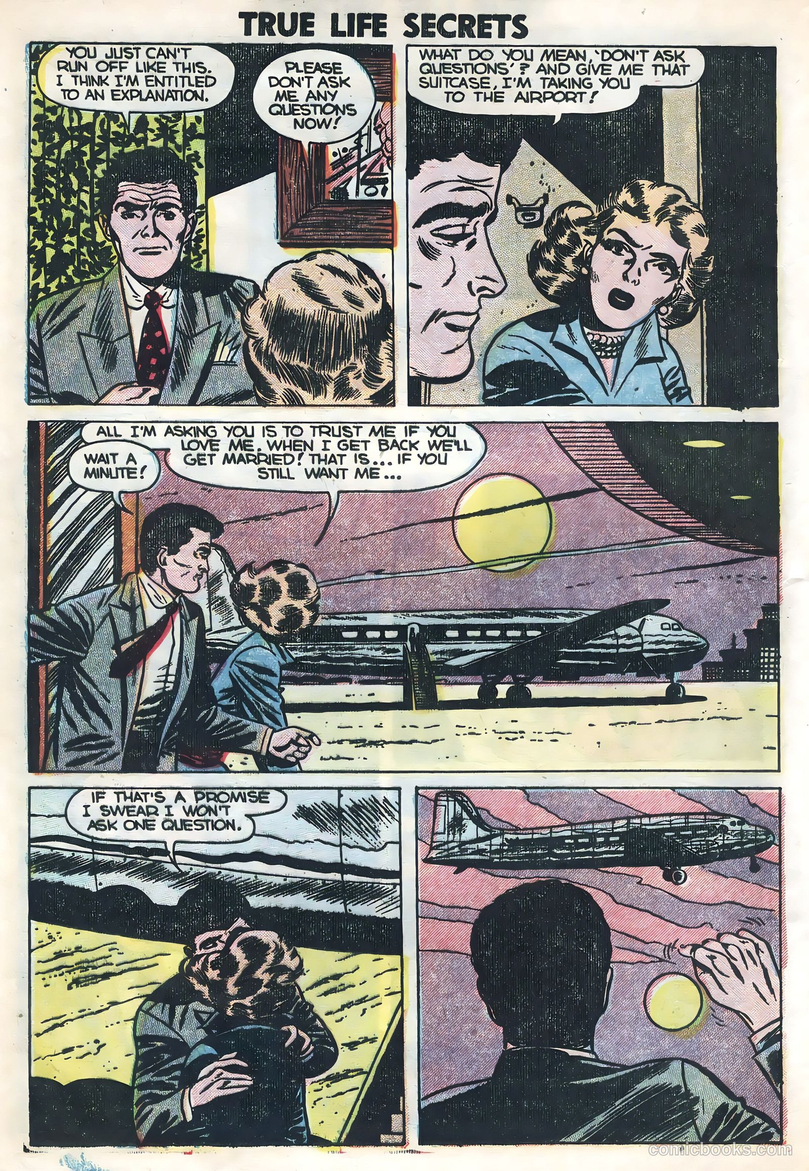True Life Secrets #15 (1953) — page 16 of 36