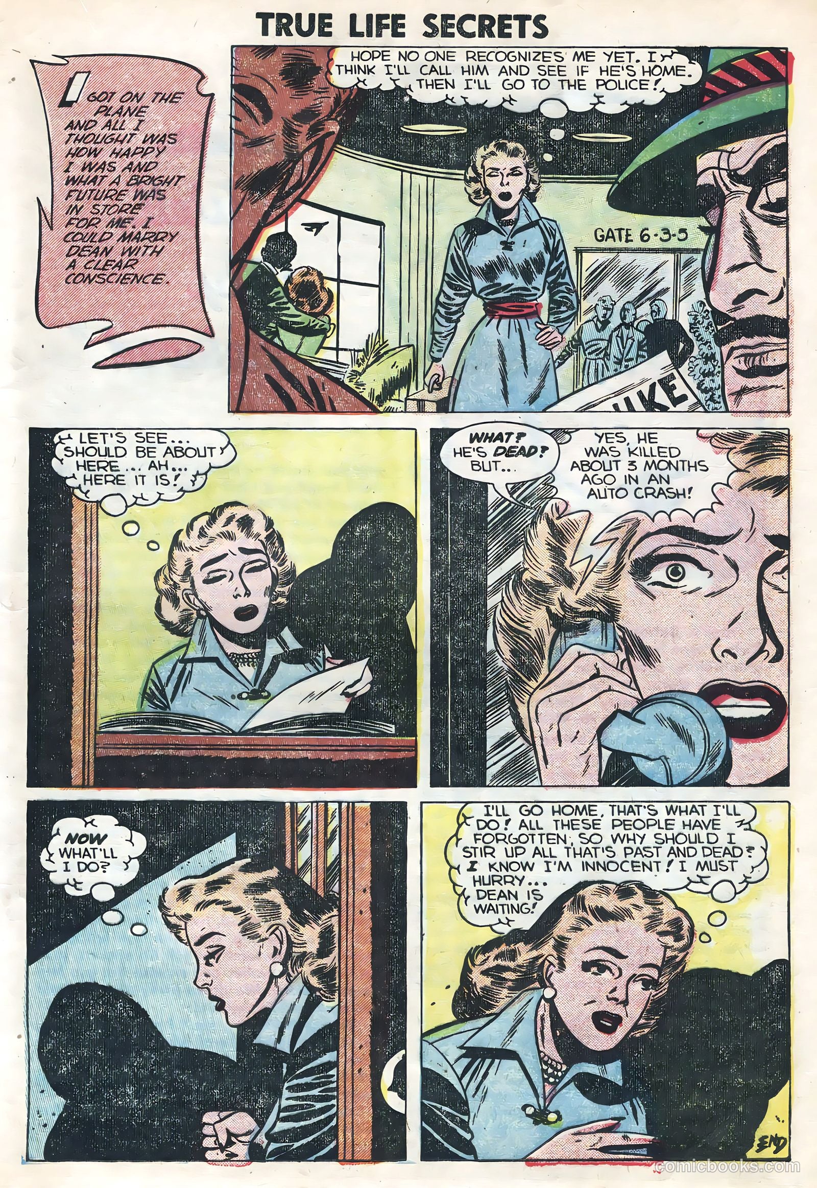 True Life Secrets #15 (1953) — page 17 of 36