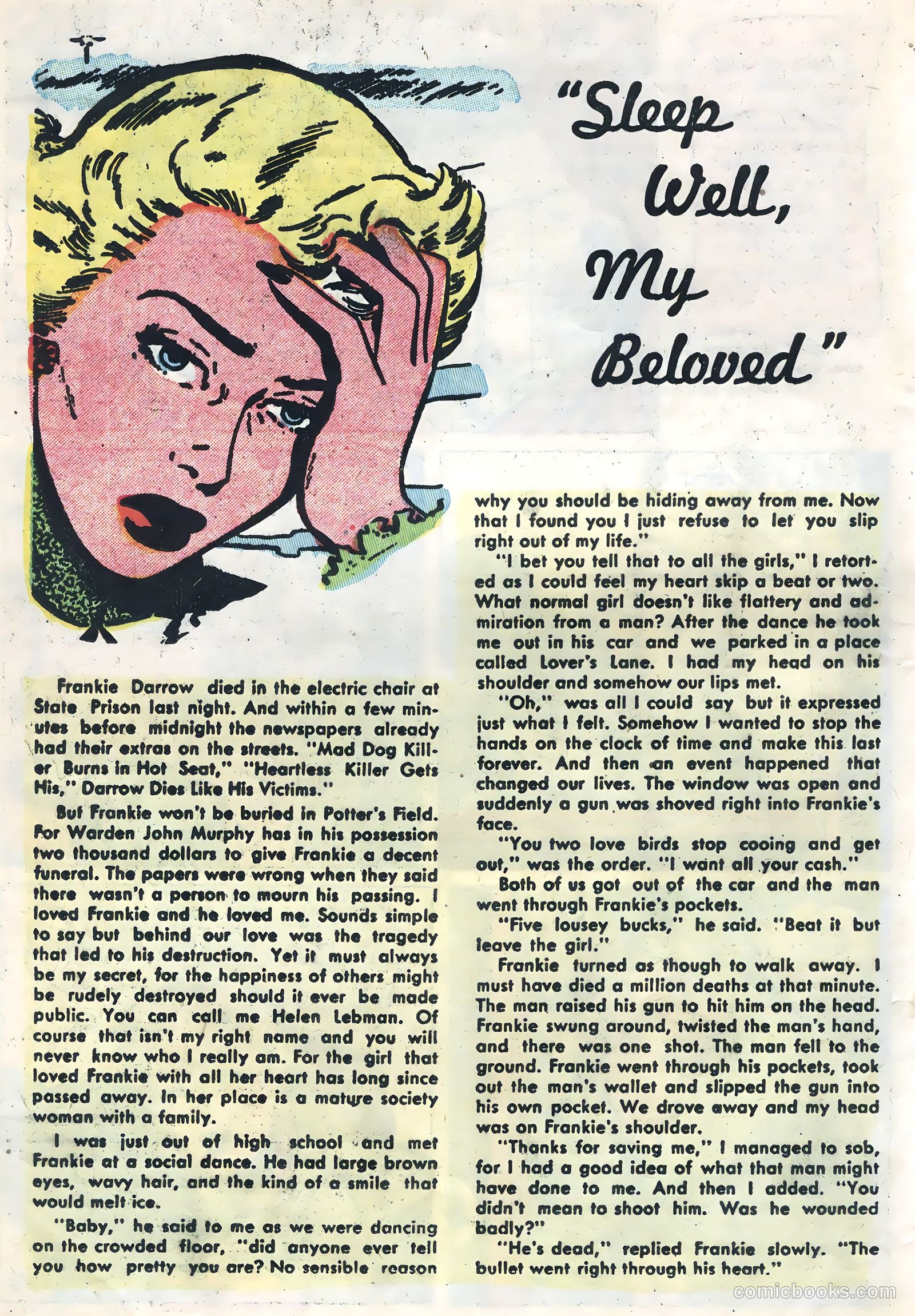 True Life Secrets #15 (1953) — page 18 of 36