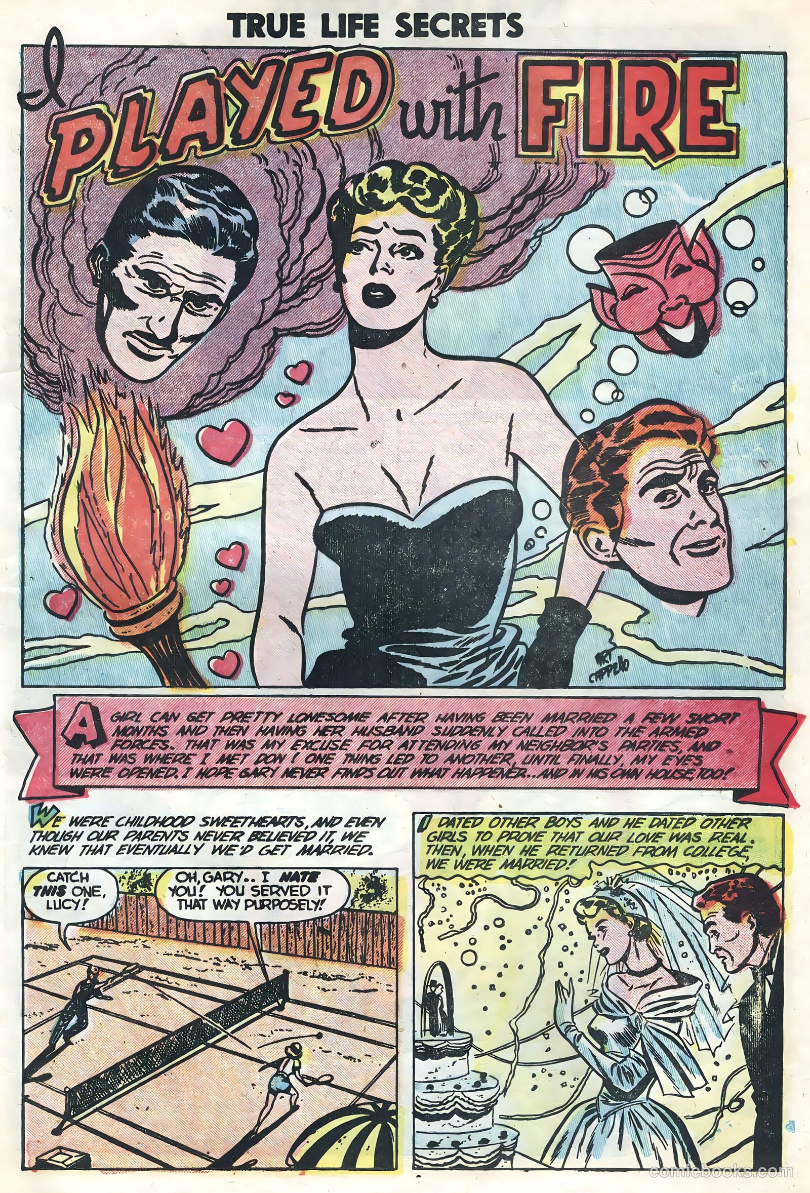 True Life Secrets #15 (1953) — page 21 of 36